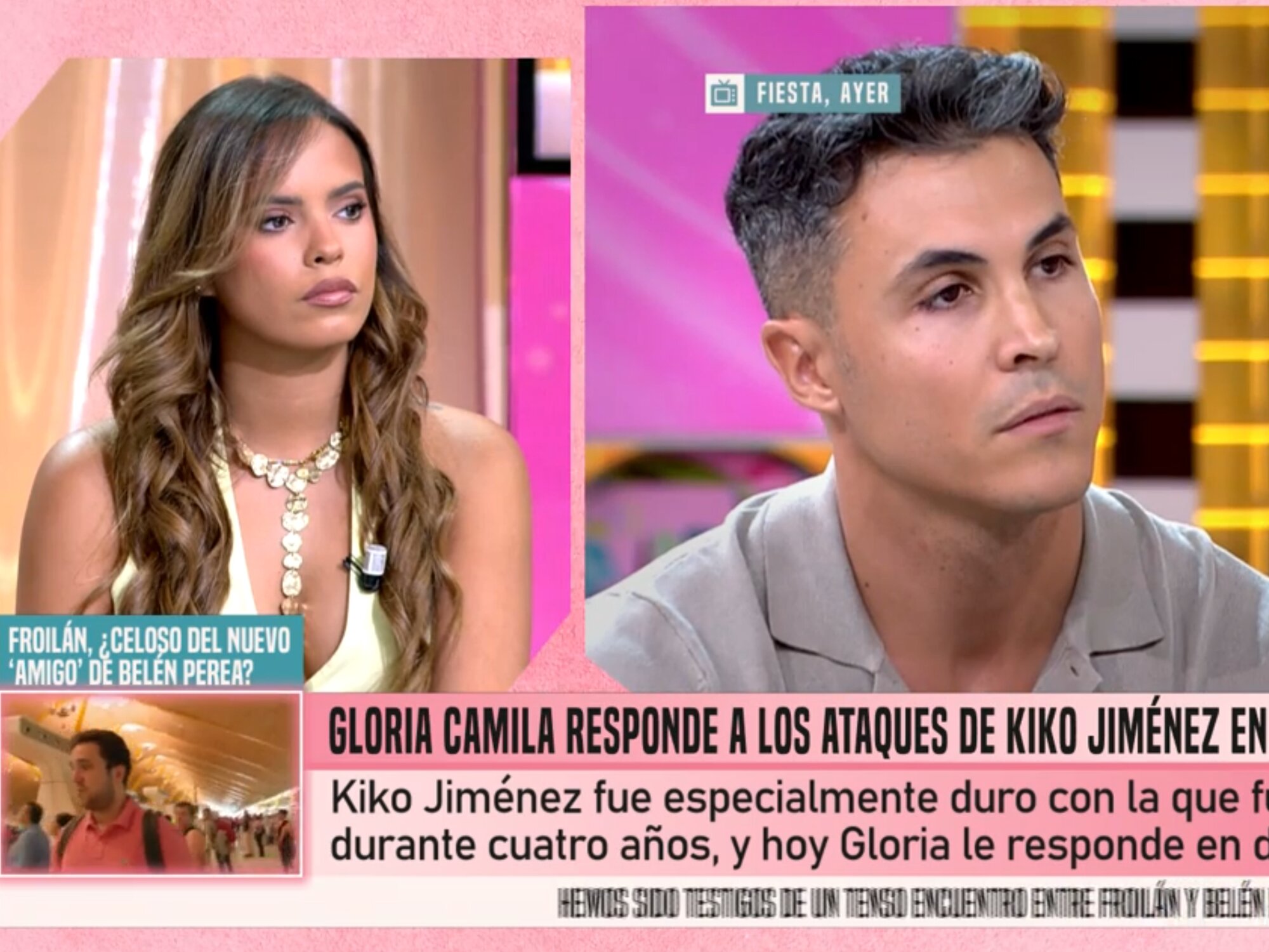 Gloria Camila responde tajante en &#39;Fiesta&#39; a las acusaciones de Kiko Jiménez