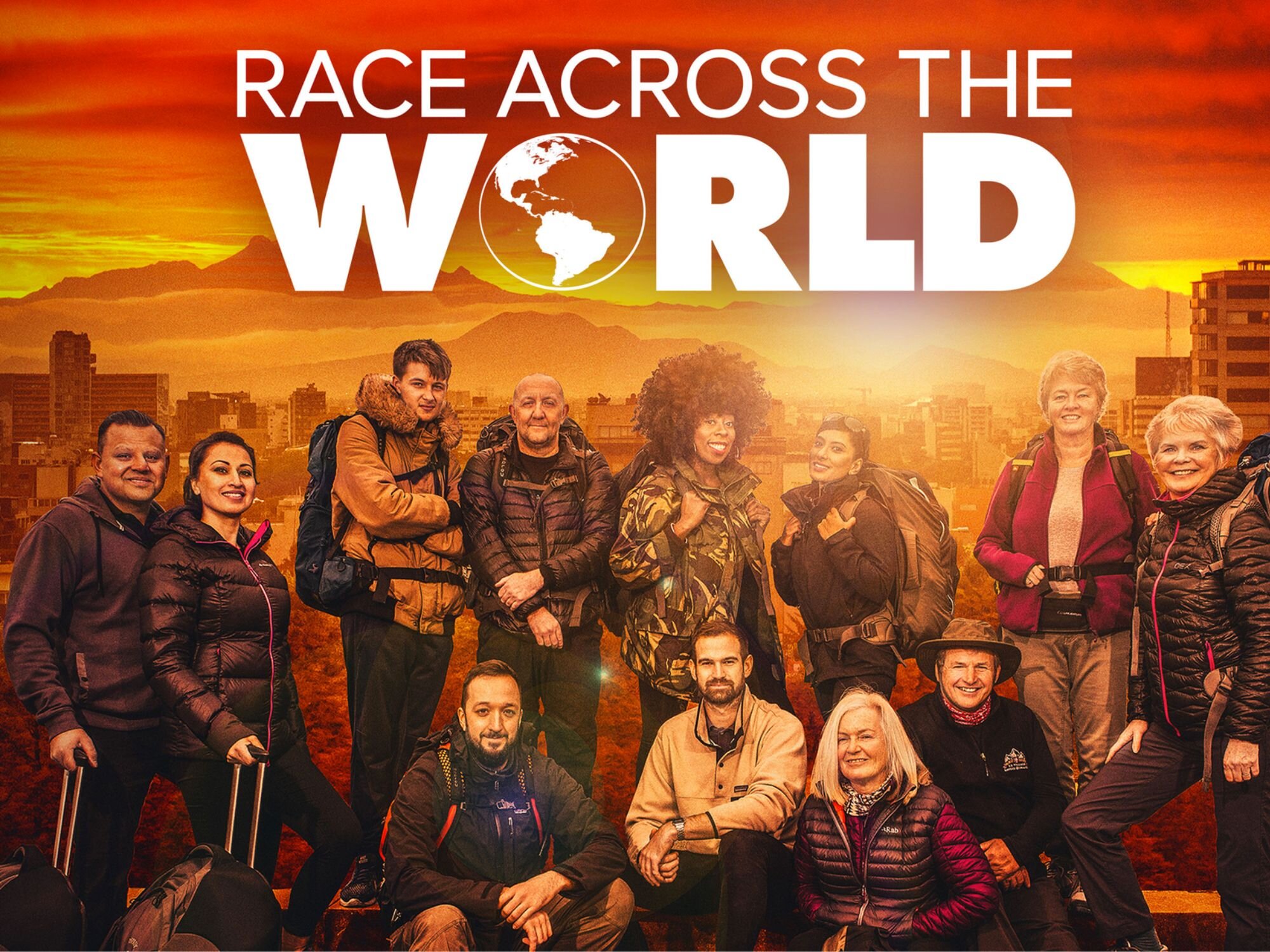 Póster de la segunda temporada de &#39;Race Across the World&#39; de la BBC