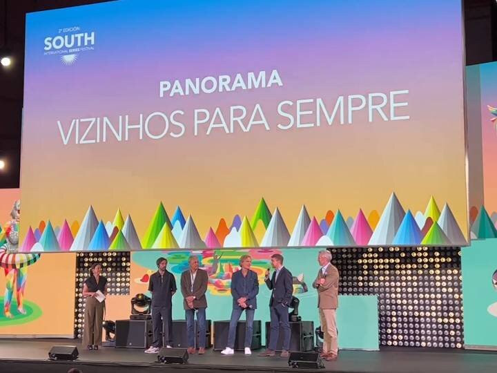 Presentación de 'Vizinhos para sempre' en el South Series Festival de Cádiz 2024