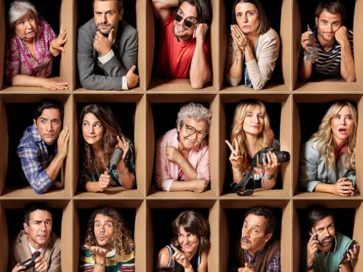 Parte del reparto de 'Vizinhos para sempre'