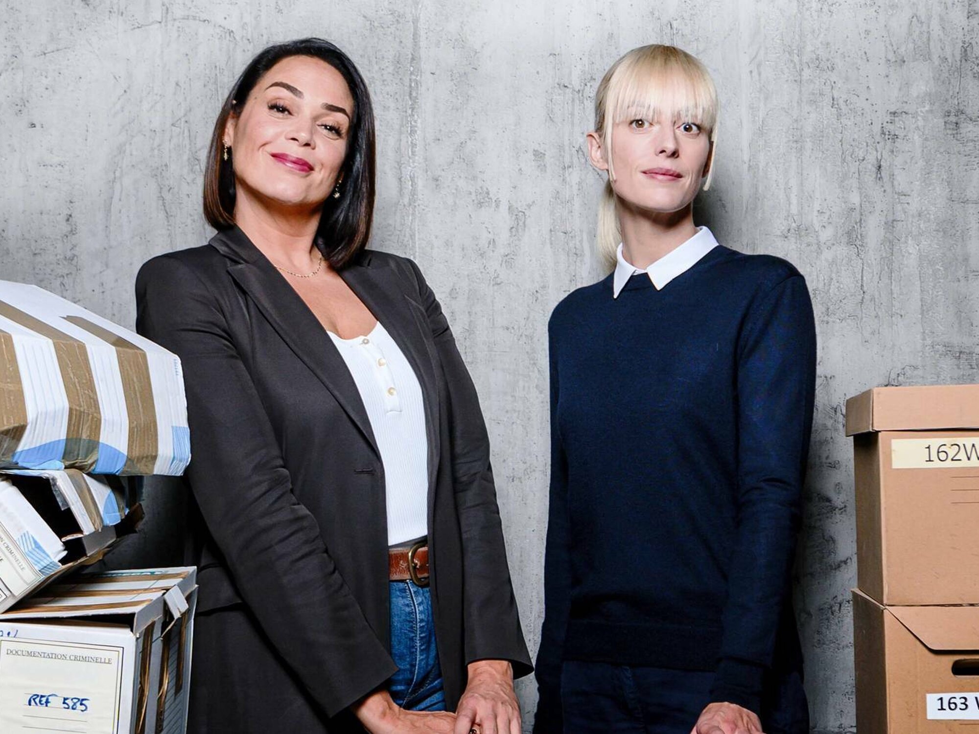 Raphaëlle y Astrid, protagonistas de 'Bright Minds'