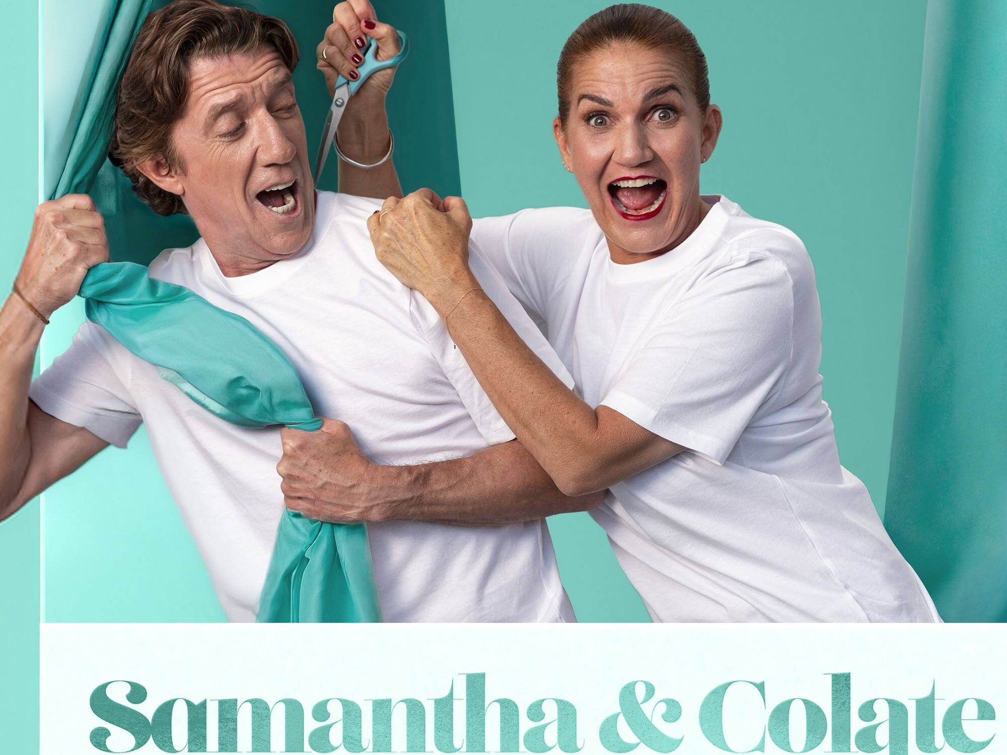 Samantha Vallejo y Colate, concursantes de 'DecoMasters'