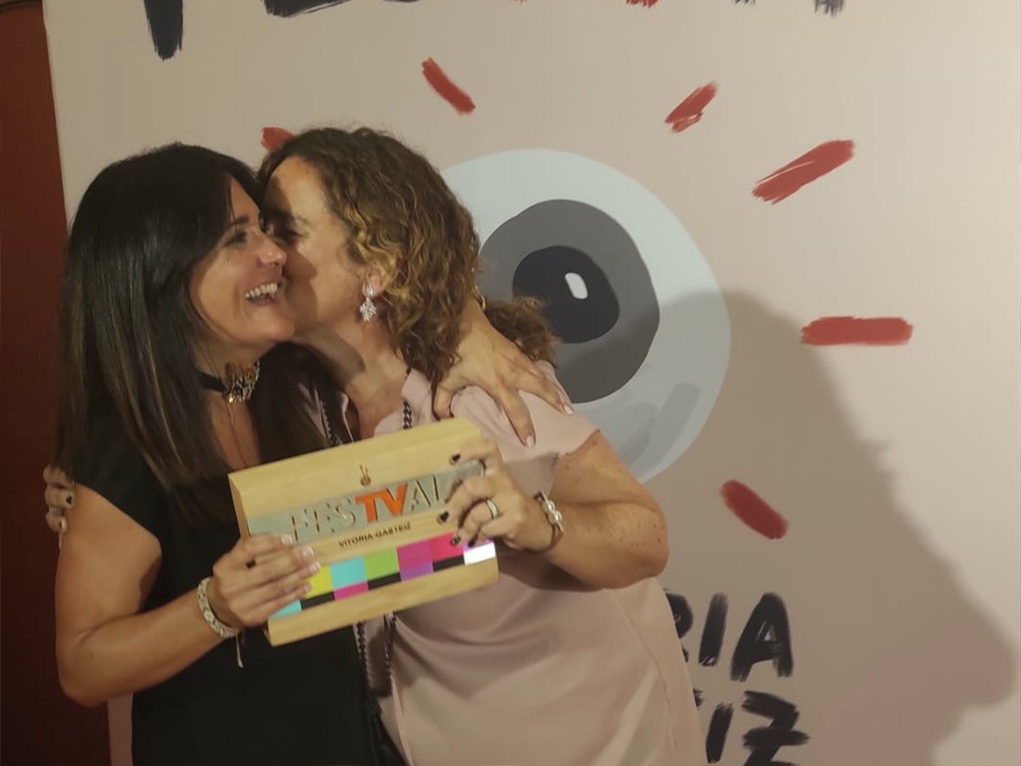 María López y Sonia Rúa Sánchez en el FesTVal 2022