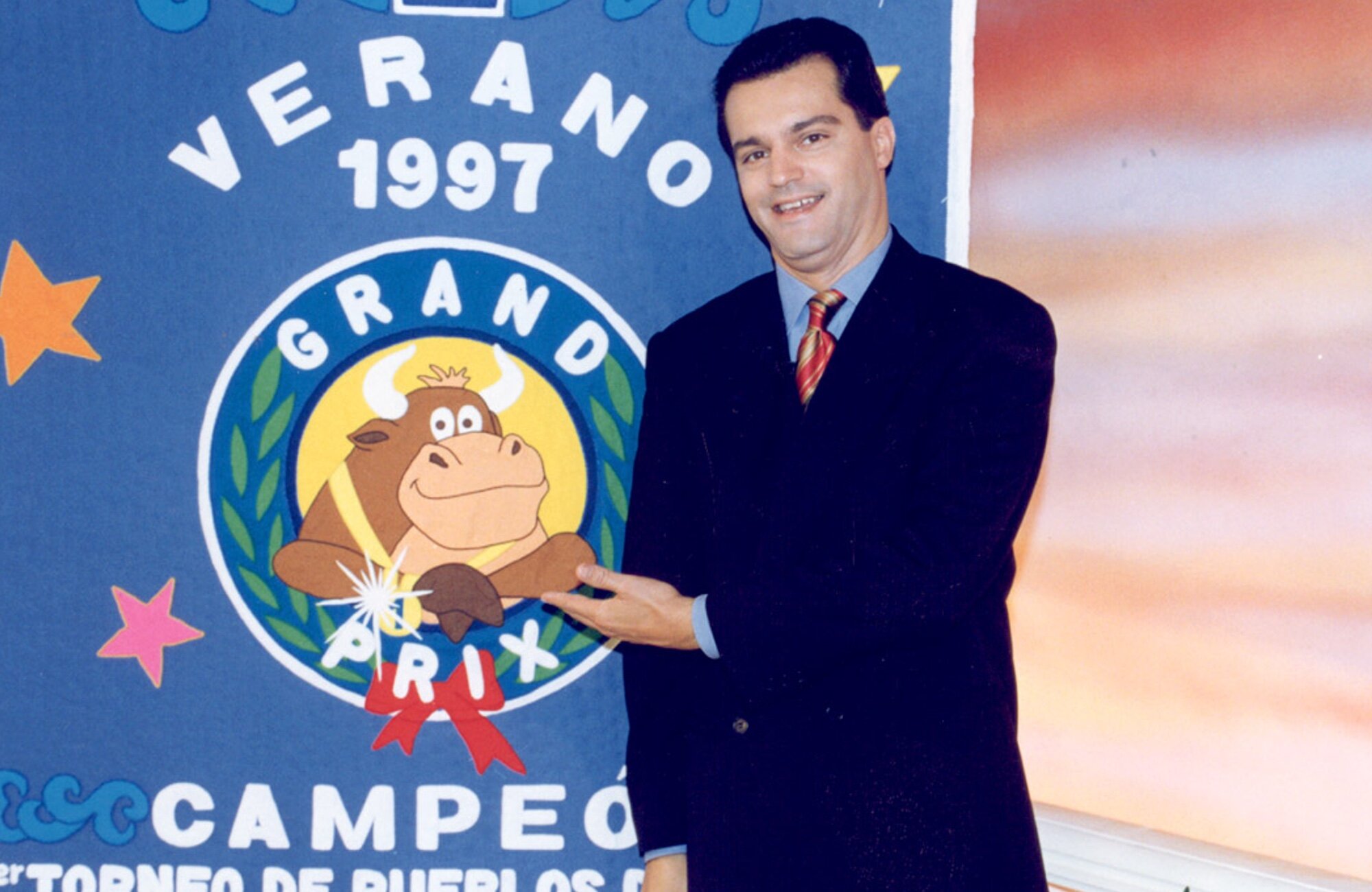 Ramón García en el 'Grand Prix' de 1997