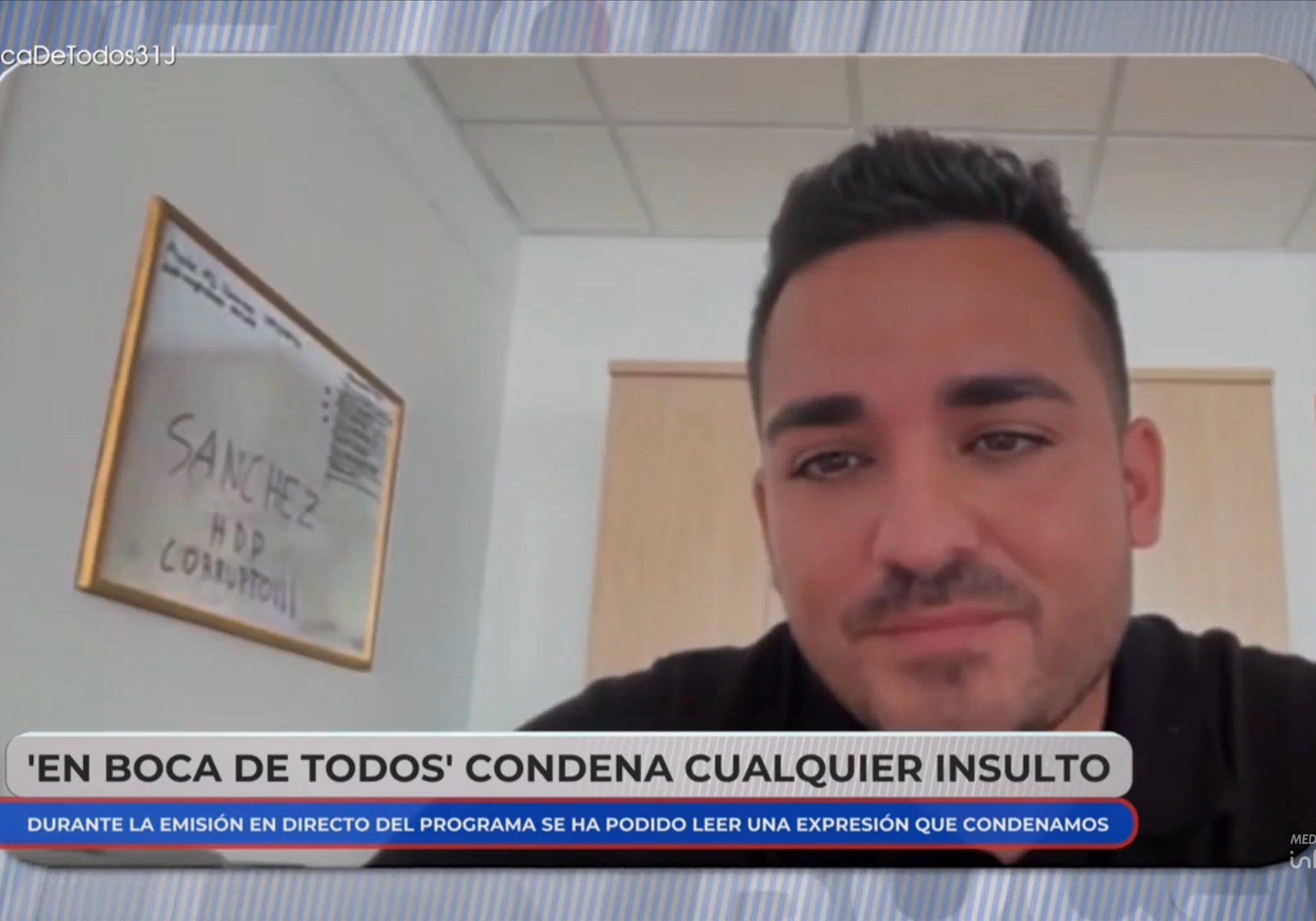 'En boca de todos' condena lo sucedido mostrando la imagen