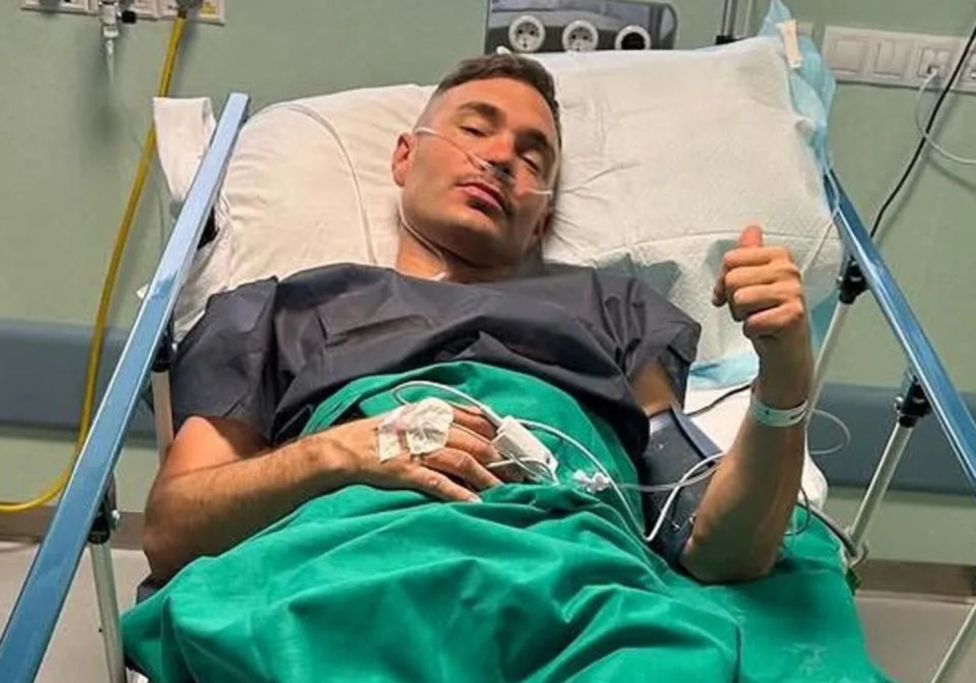 Cristian Suescun está a la espera de recibir los resultados de unas pruebas médicas y comentó que había permanecido solo en el hospital