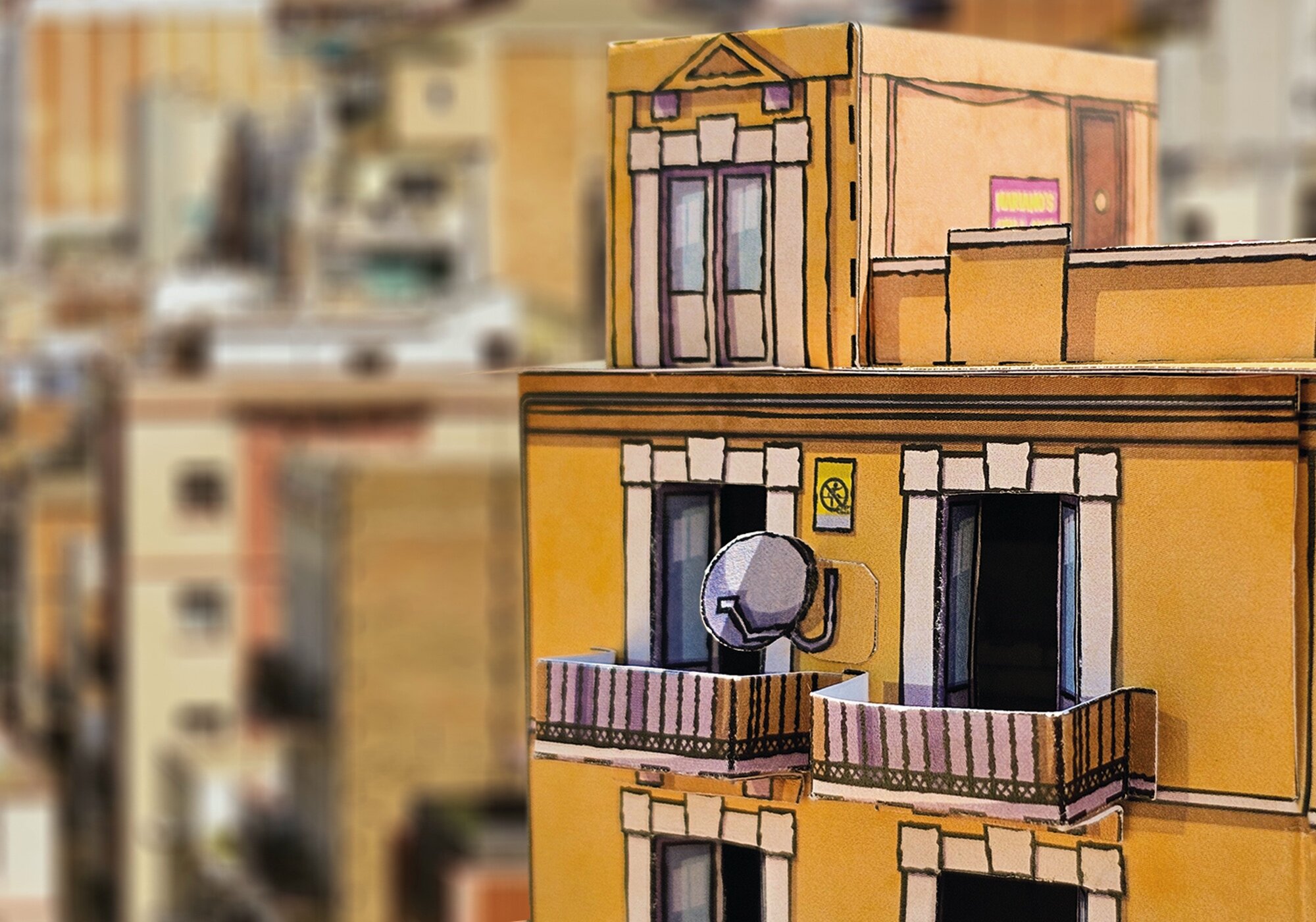 La fachada de Desengaño 21, el edificio de 'Aquí no hay quien viva'