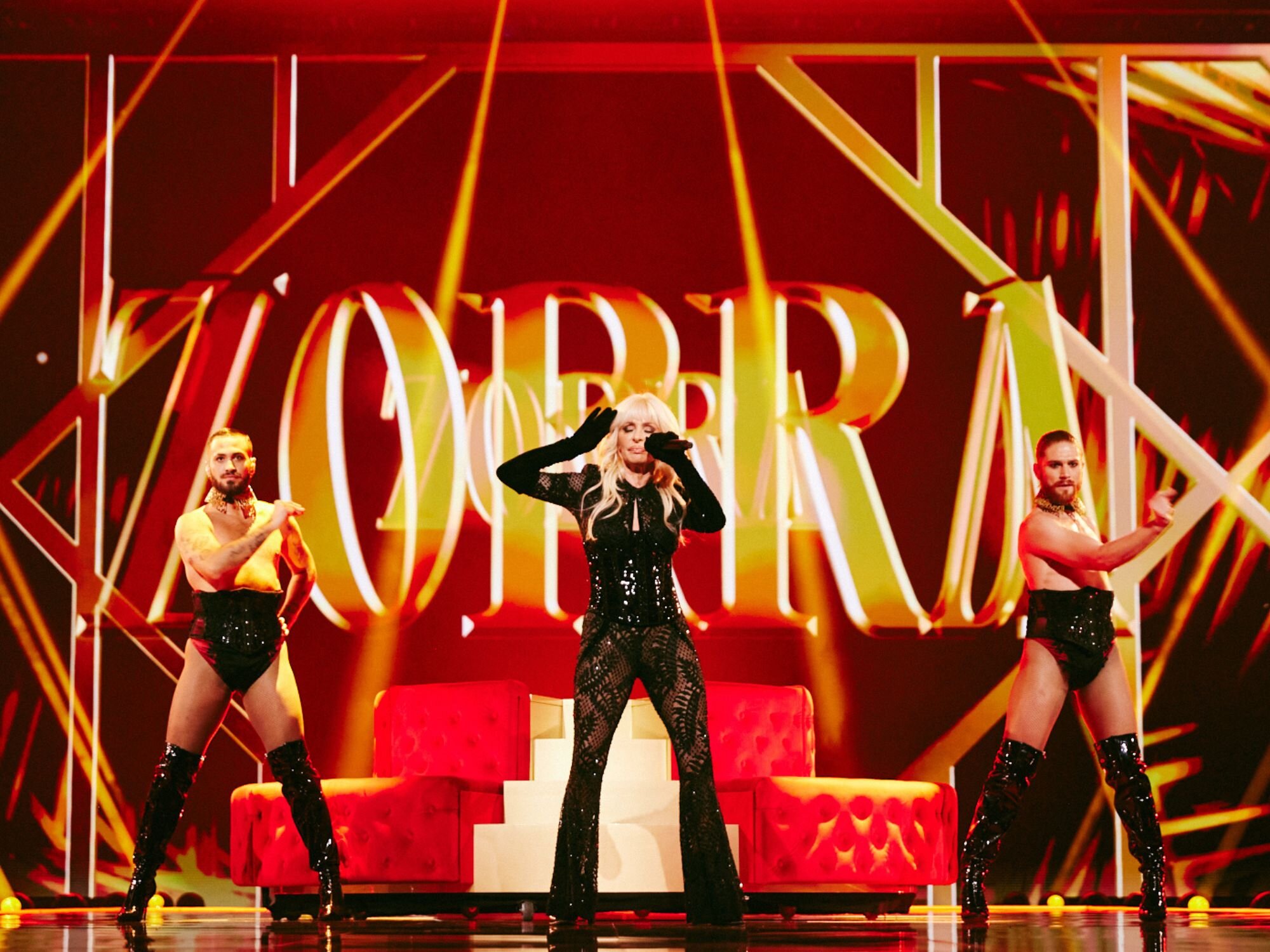 Nebulossa canta &#39;Zorra&#39; en Eurovisión 2024