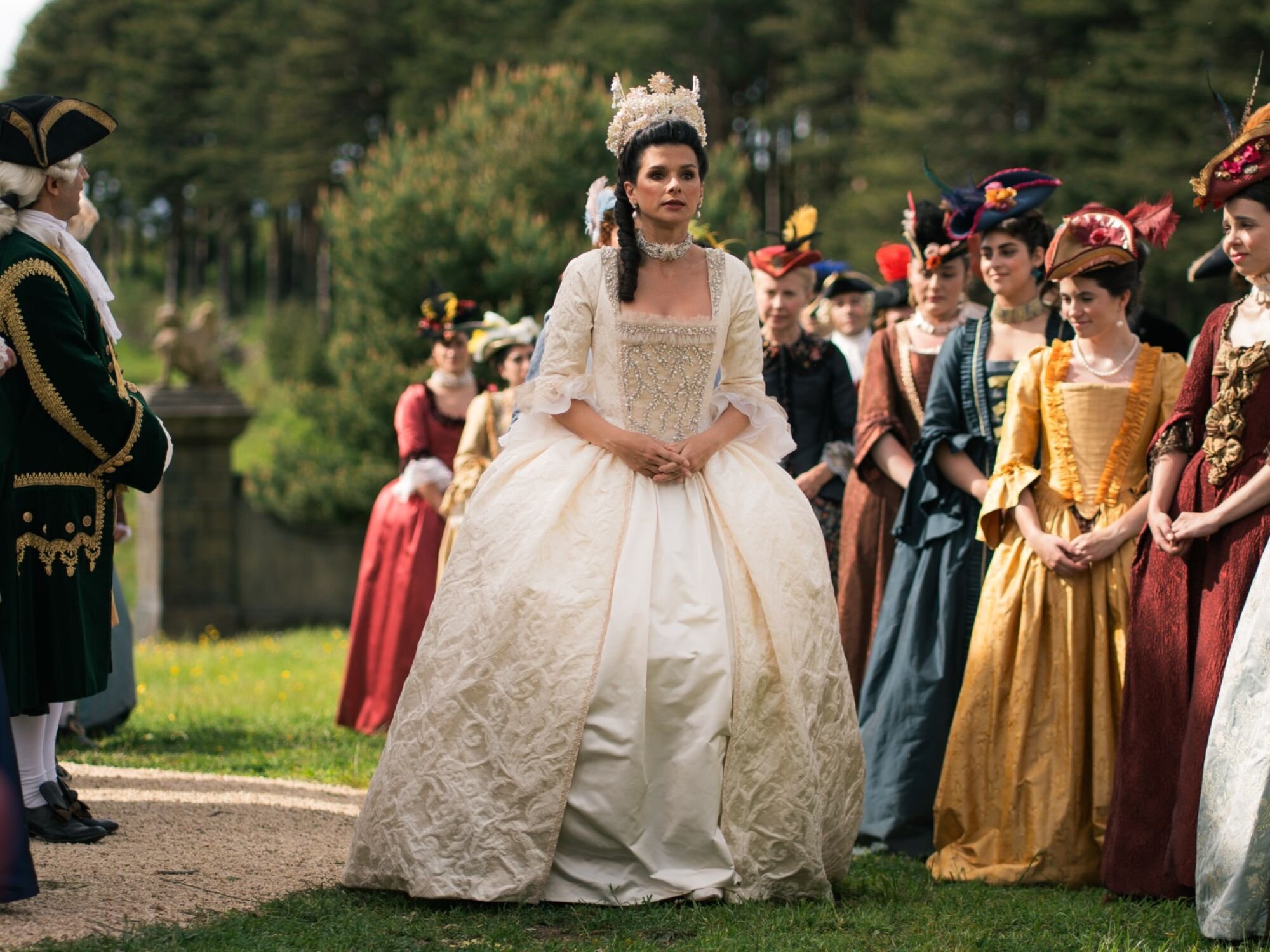 Victoria entrando a su boda en &#39;Valle Salvaje&#39;