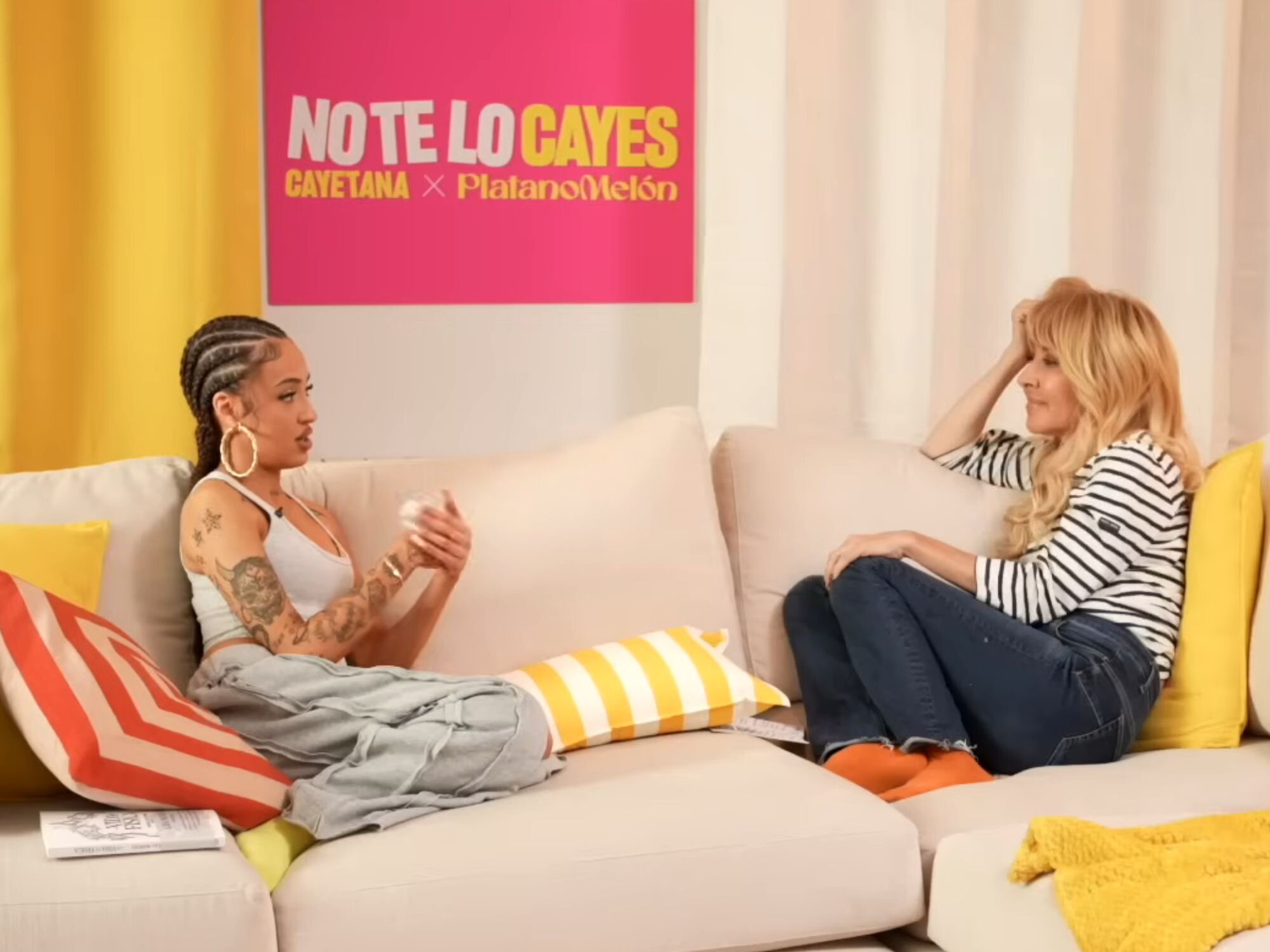 Cayetana Guillén Cuervo entrevista a Alba Moreno en 'No te lo Cayes'