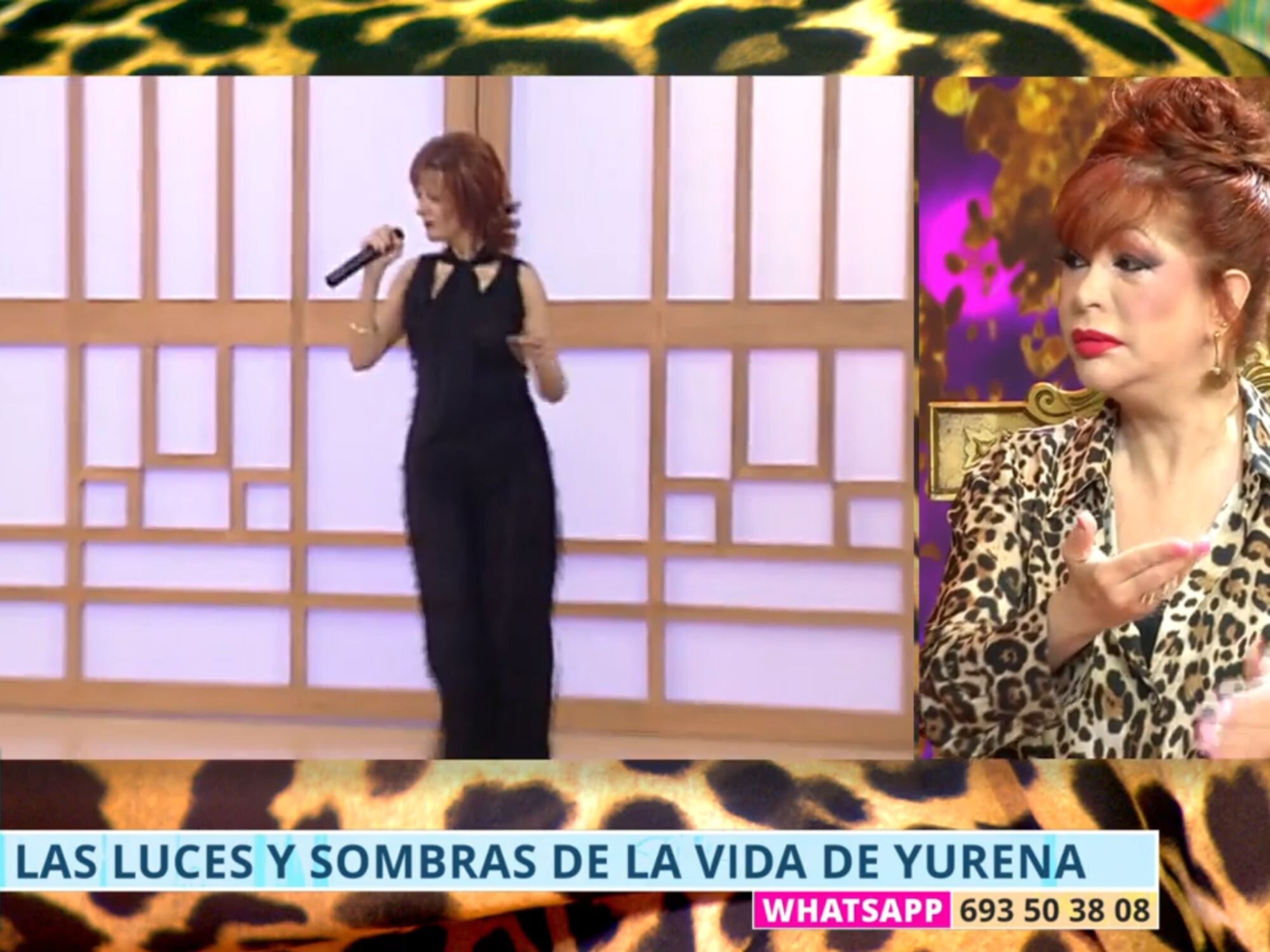 Yurena viendo imágenes de su pasado en 'Tardear'