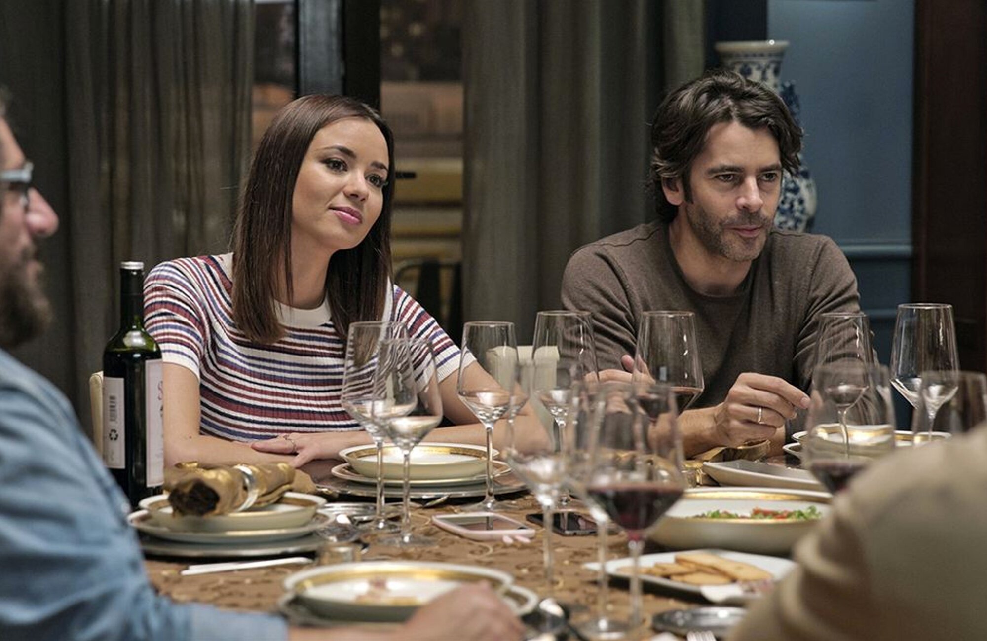 Dafne Fernández y Eduardo Noriega en 'Perfectos desconocidos'