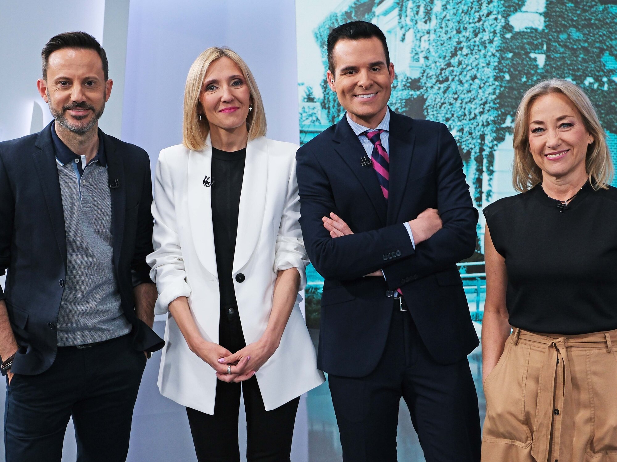 Sergio Melendo, Noemí Núñez, Javier Gastón y Eva Berlanga presentan 'Aragón Noticias 1'