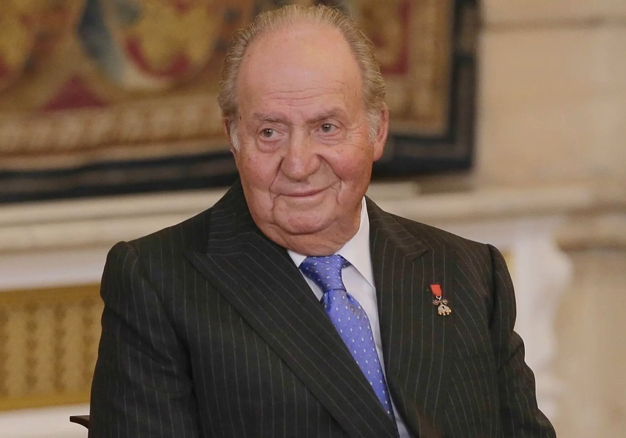 Un sonriente Rey Juan Carlos I