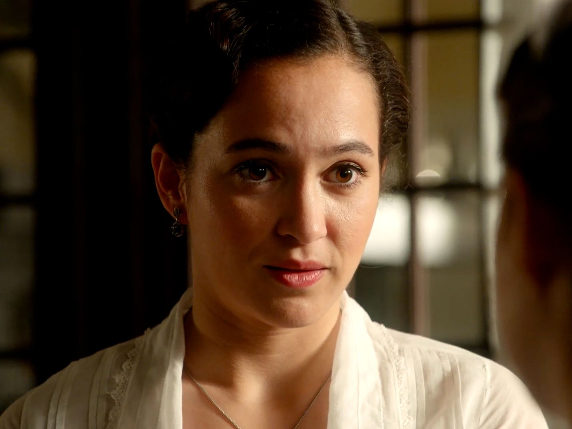 Catalina desahogándose con María Fernández en 'La promesa'