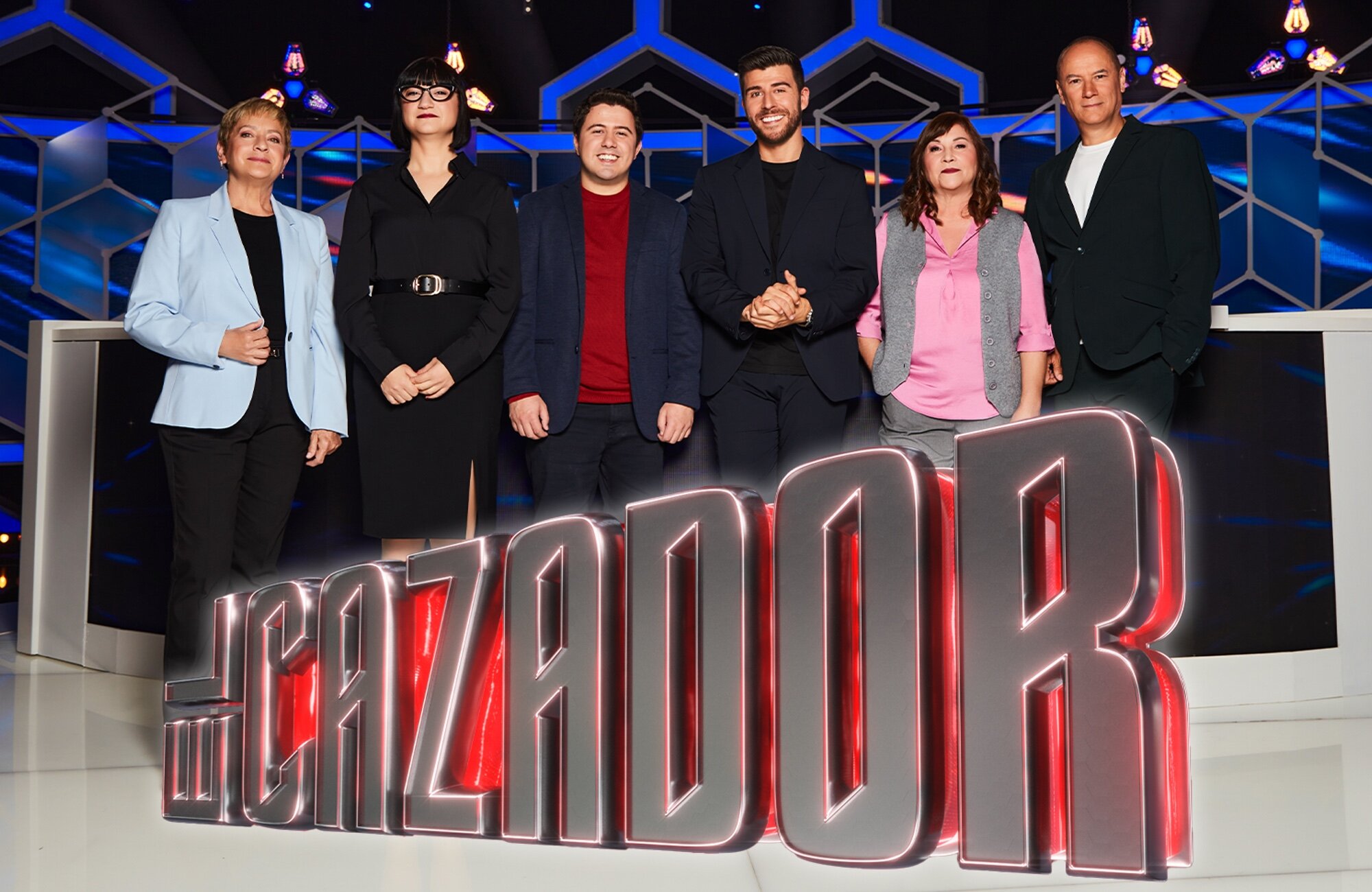 Rodrigo Vázquez junto al equipo de &#39;El cazador&#39;