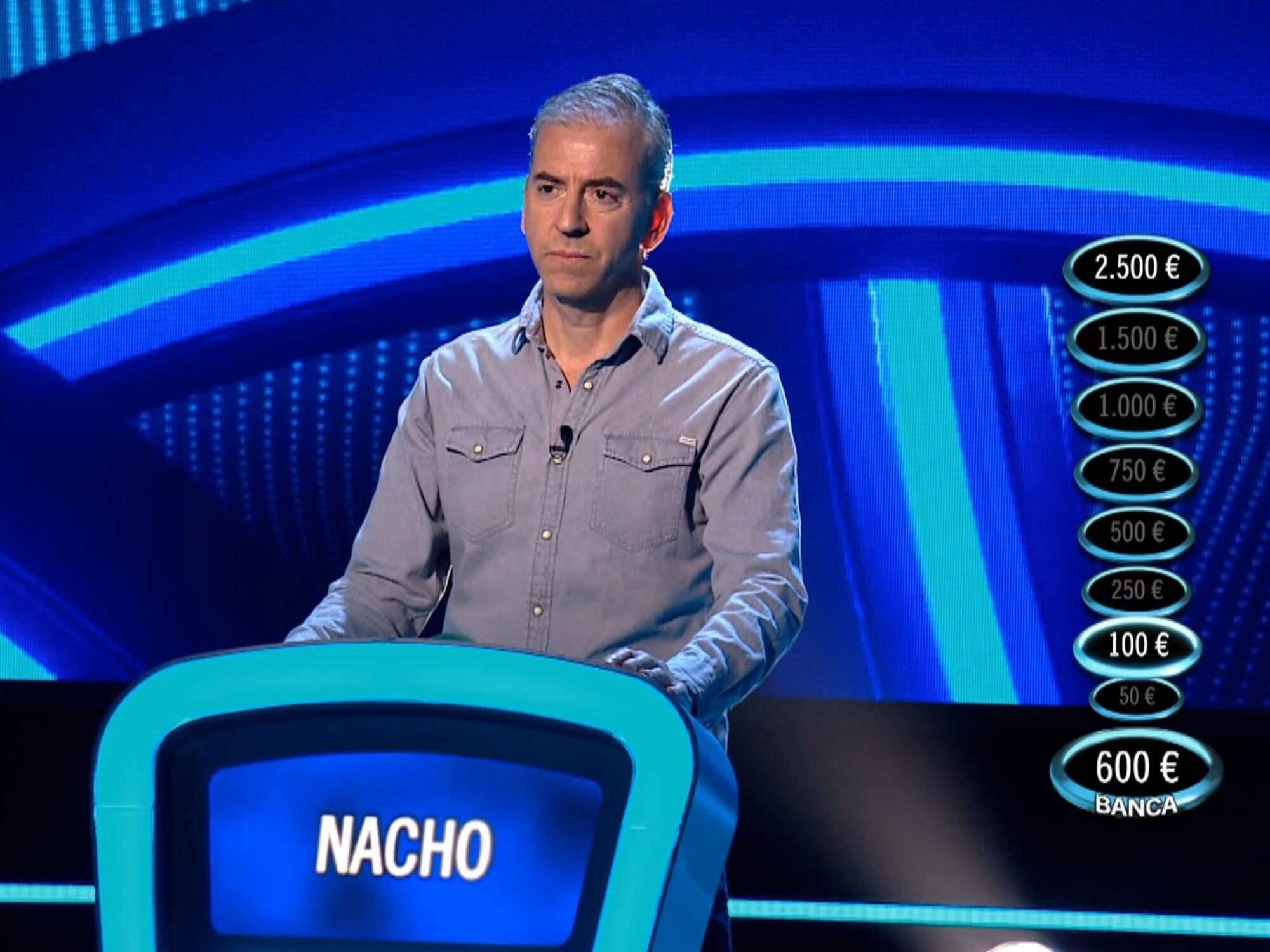 Nacho Medina, concursante del programa 4 de &#39;El rival más débil&#39;