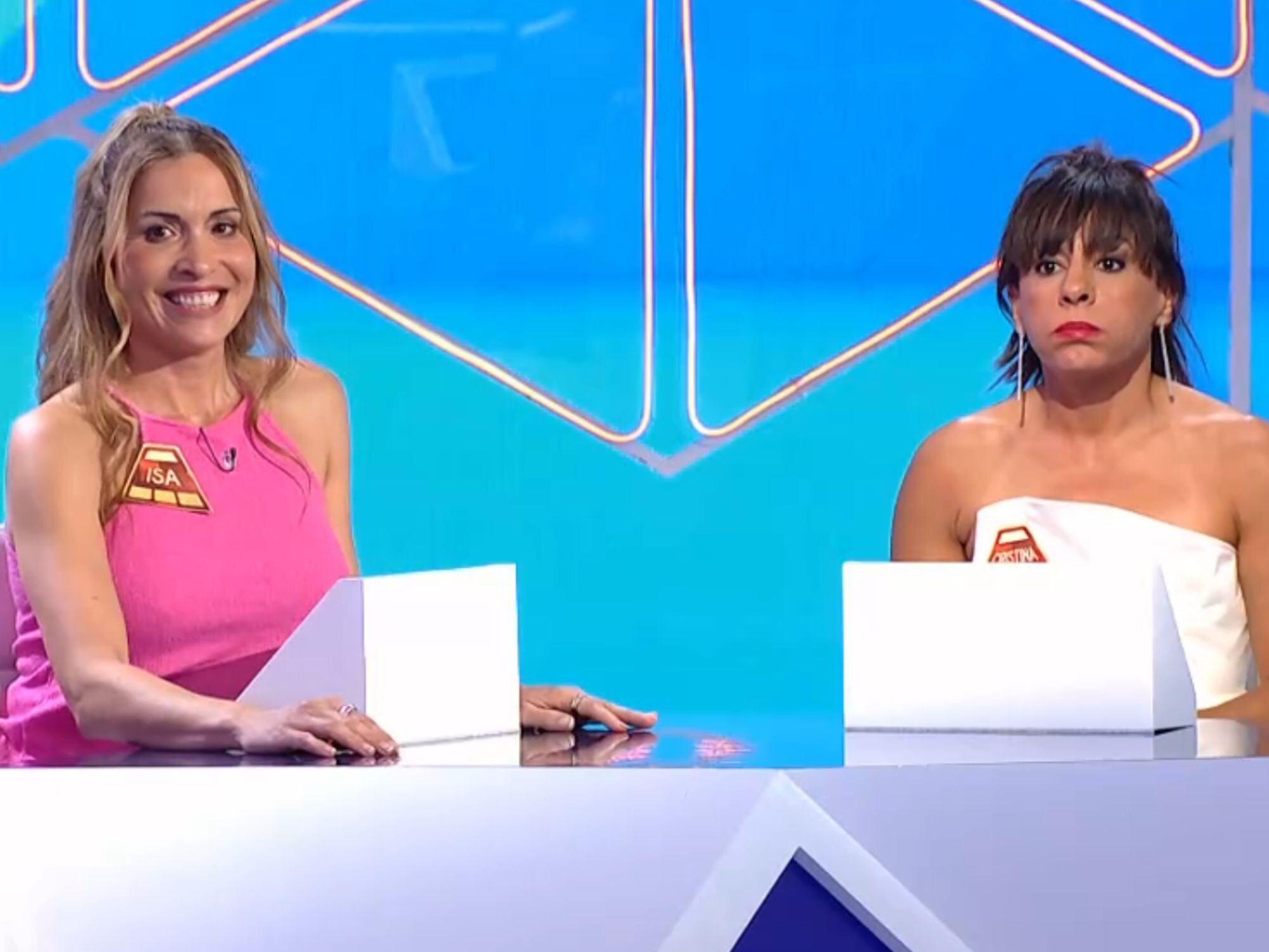 Cristina Medina, participante de 'La pirámide' junto a Isa