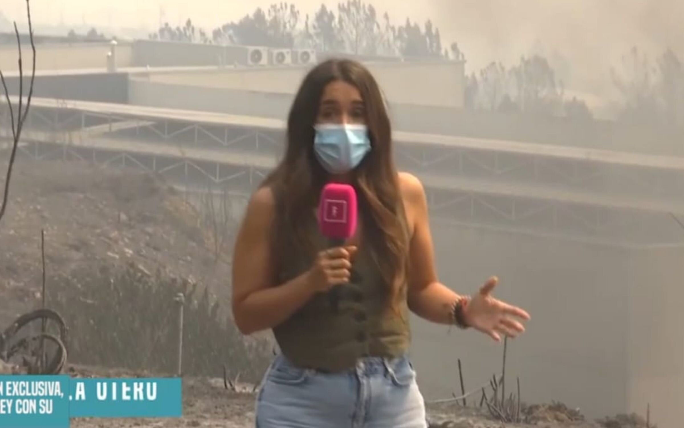 Arabella Otero informa de los incendios desde la provincia de Lugo