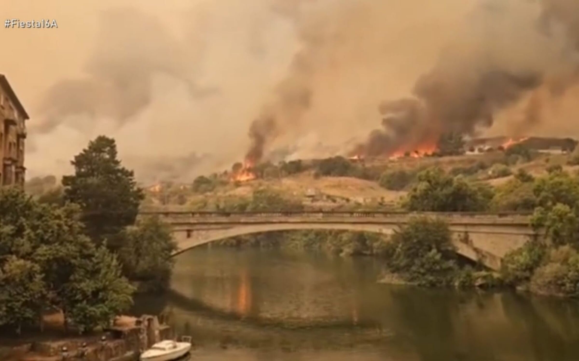 Galicia vive la peor oleada de incendios de su historia