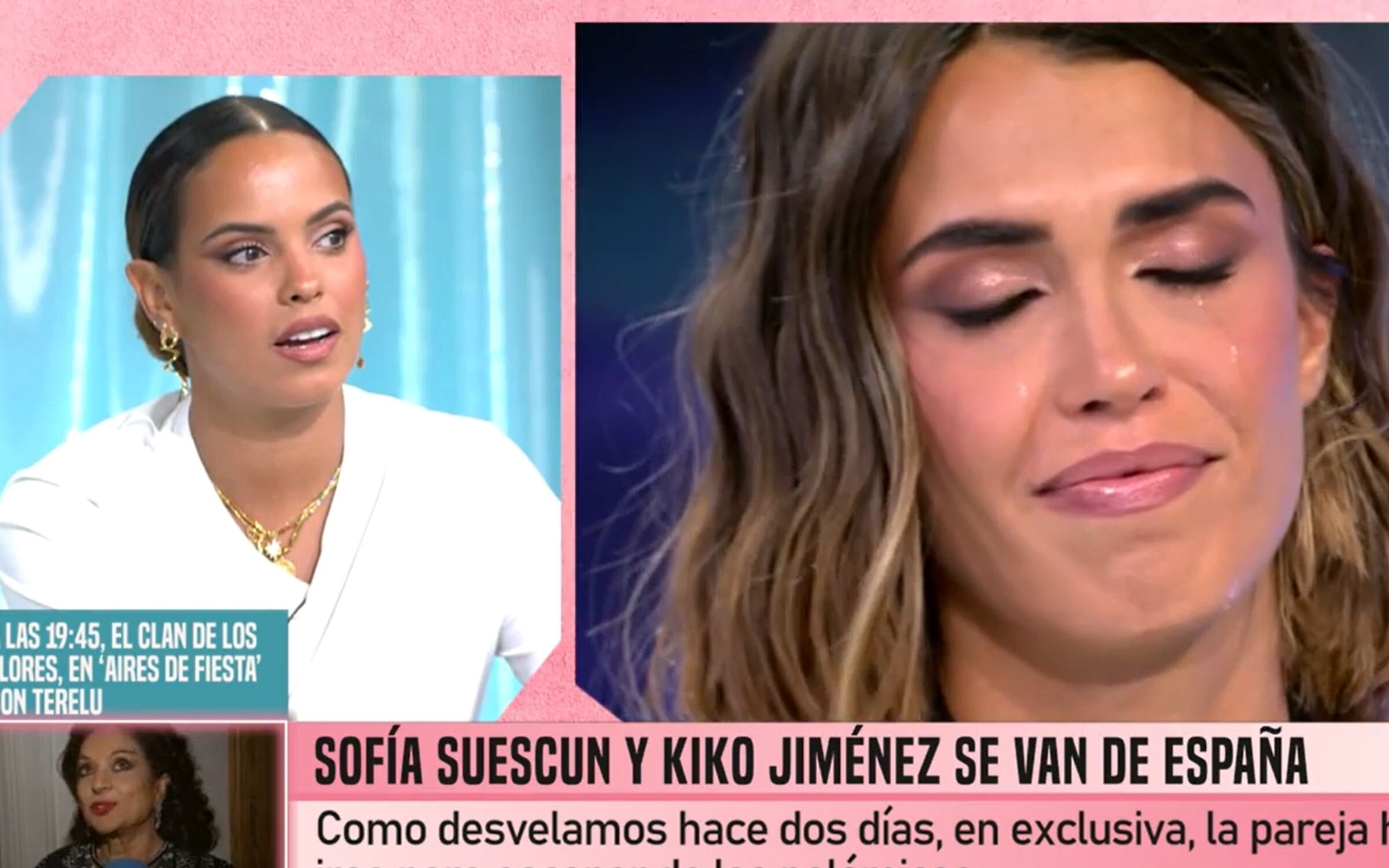 Gloria Camila carga contra Sofía Suescun en el plató de 'Fiesta'