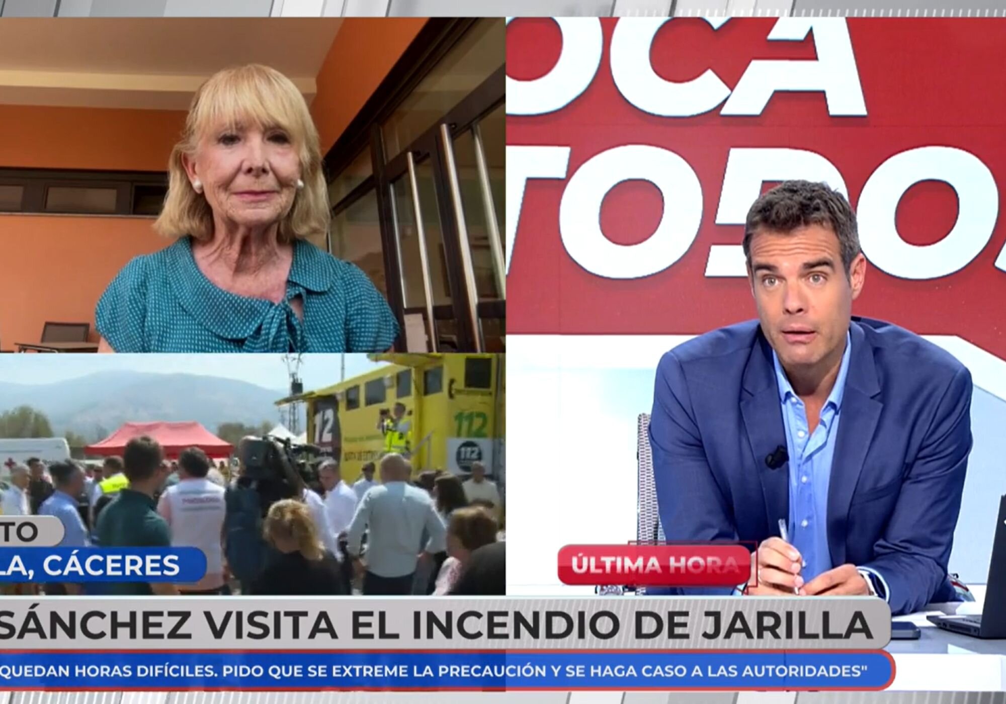 David Aleman, como presentador de 'En boca de todos', dio la cara por el programa ante los comentarios de Ramón Espinar