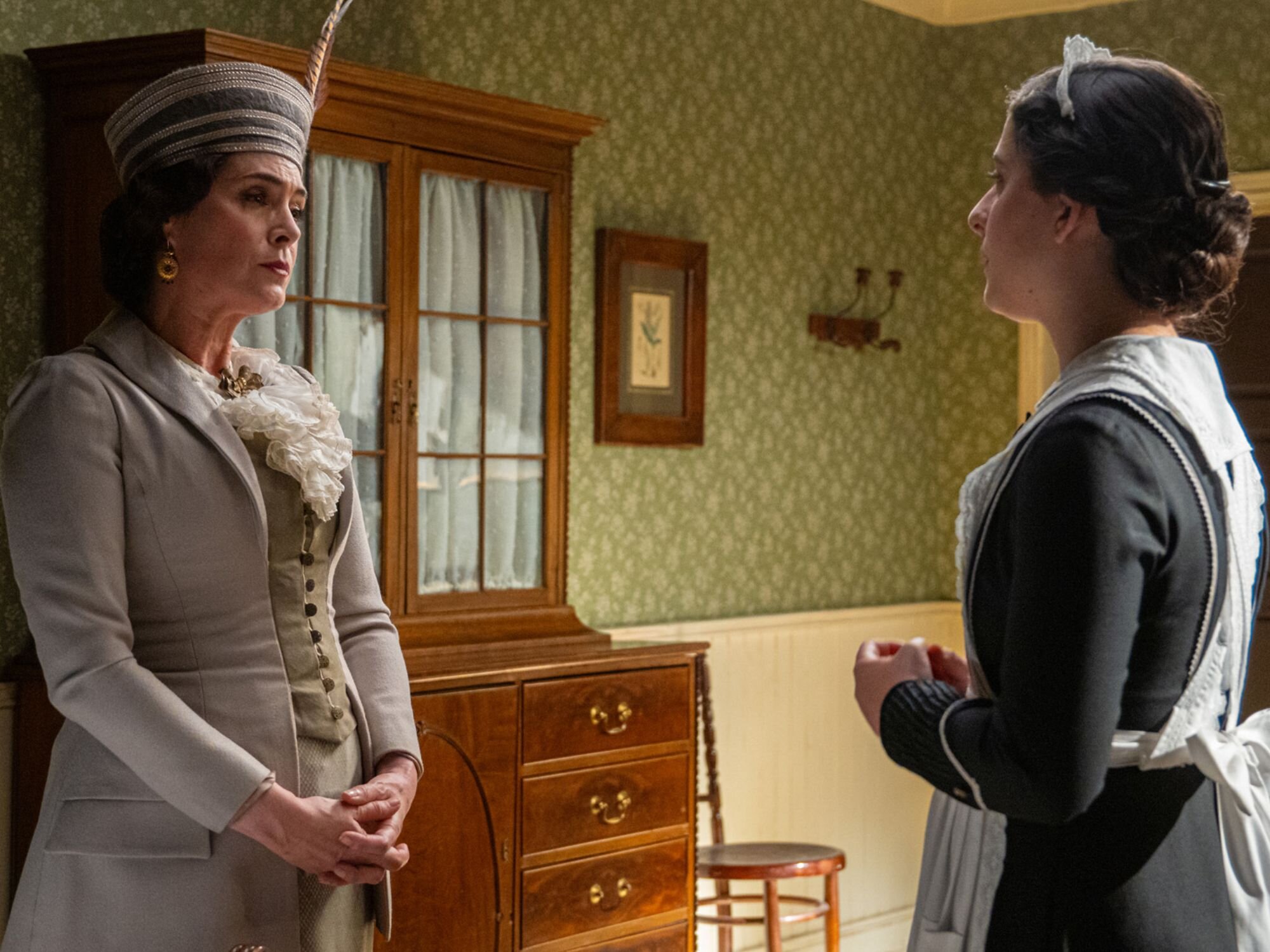 La duquesa de Carril junto a Vera en el capítulo 659 de 'La promesa'