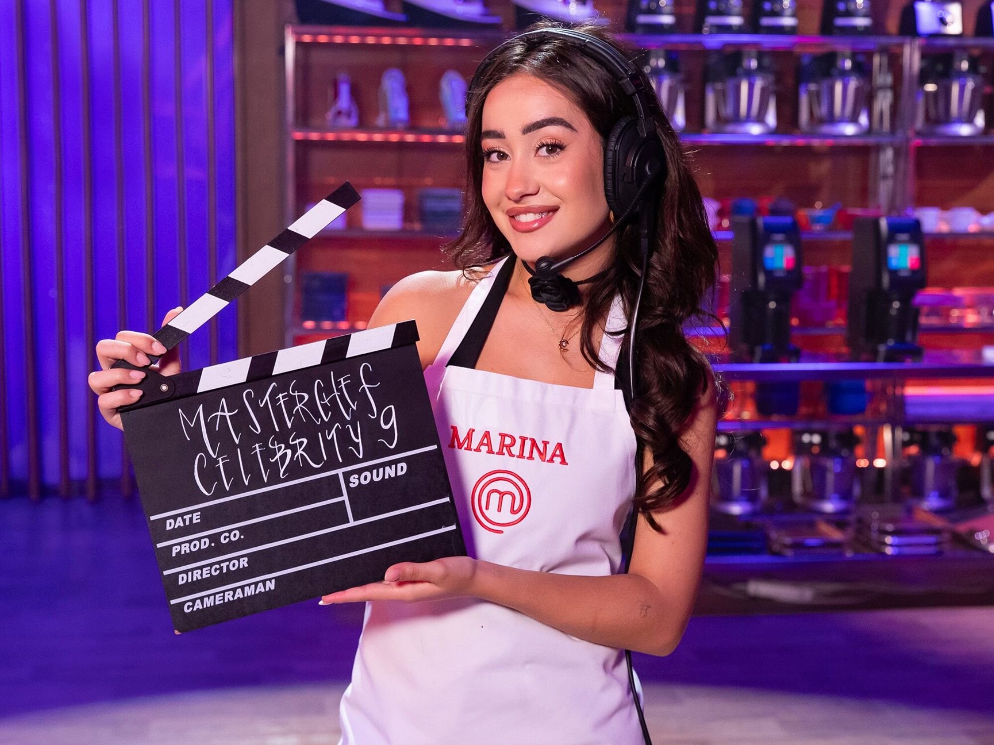 Marina Rivers durante su paso por 'MasterChef Celebrity'