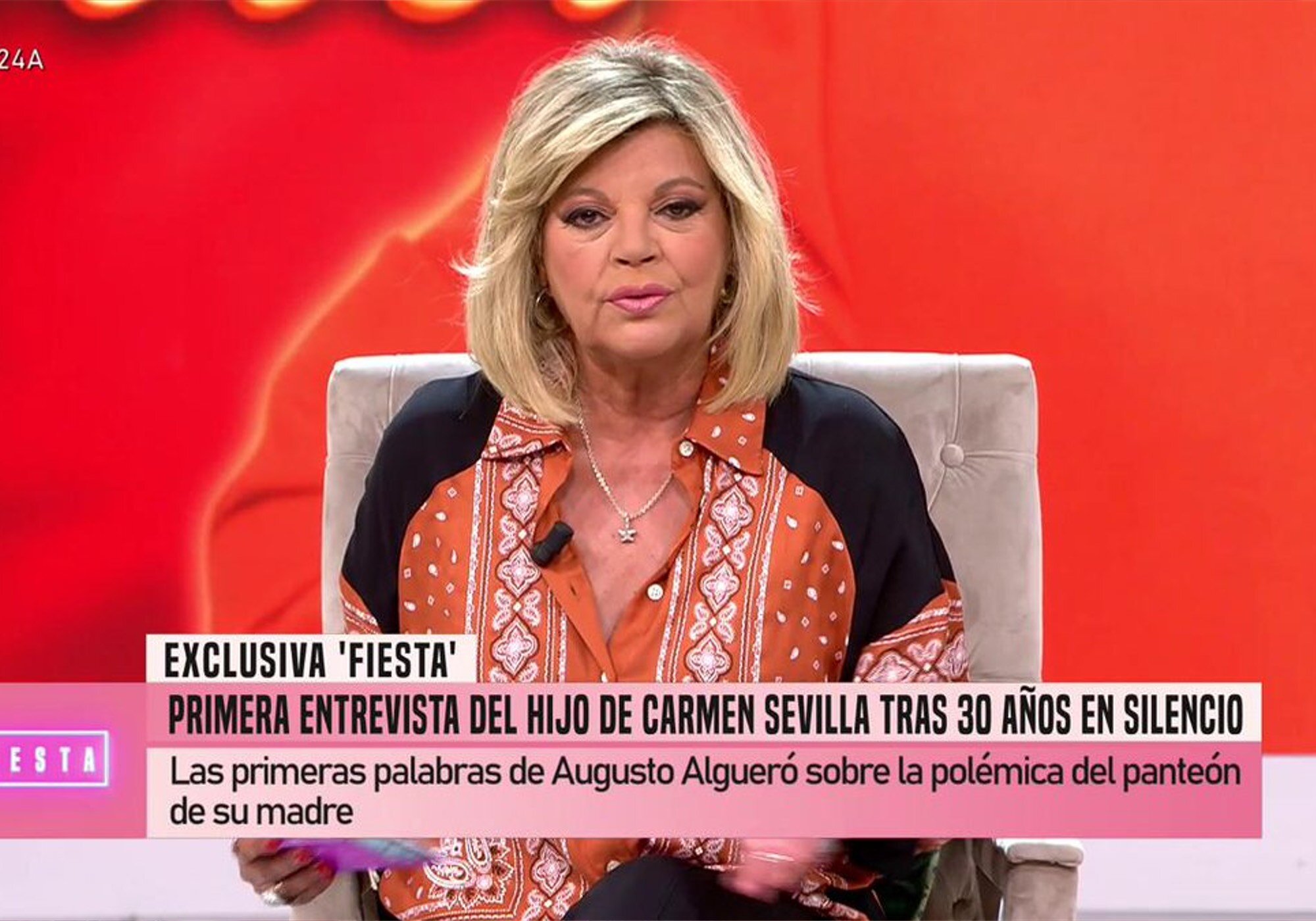 Terelu Campos, al frente de &#39;Fiesta&#39;