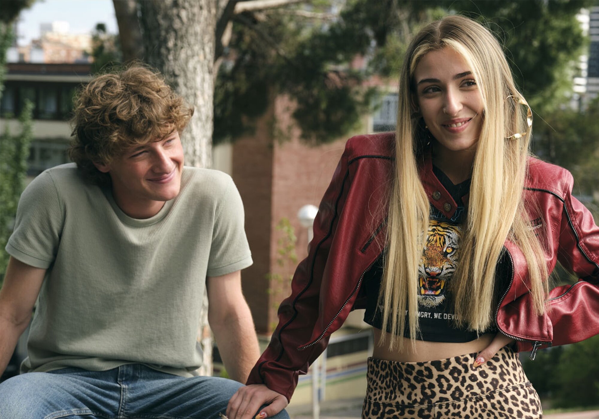 Dos de los protagonistas de 'FoQ: La nueva generación', que tendrá segunda temporada