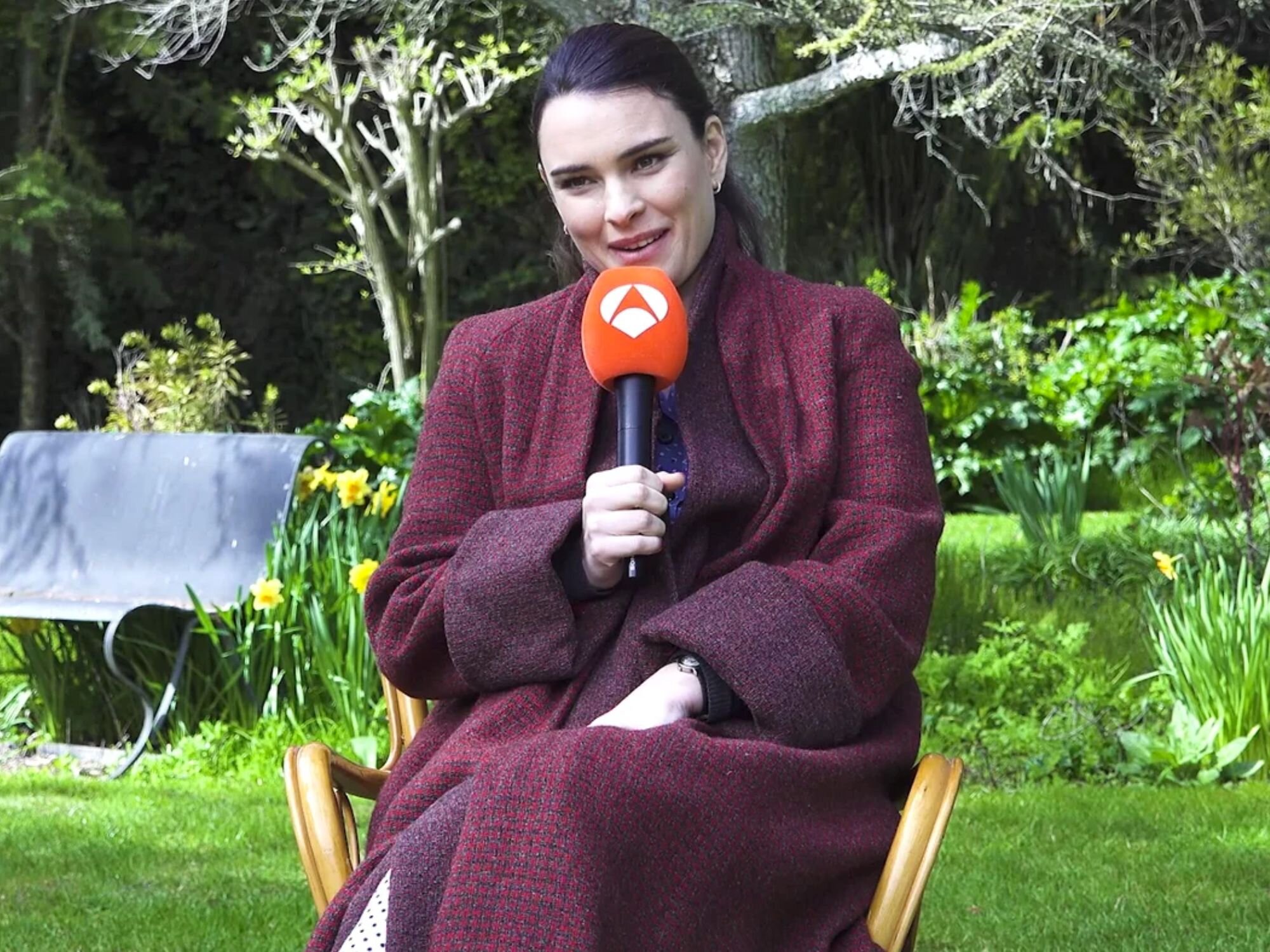 Alba Brunet en una entrevista a Antena 3 donde habla del futuro de Fina en 'Sueños de libertad'