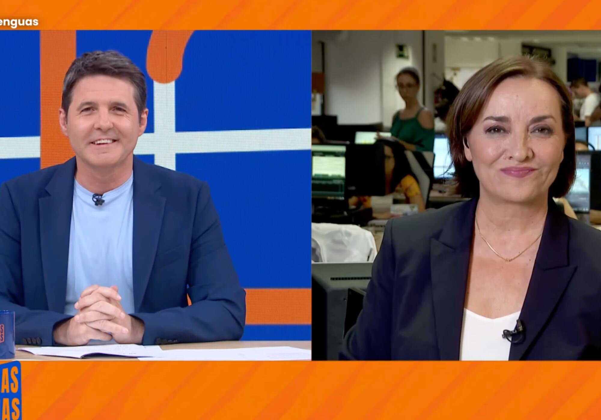 Pepa Bueno volverá a el 'Telediario 2' el 1 de septiembre y charló sobre ello en 'Malas lenguas'