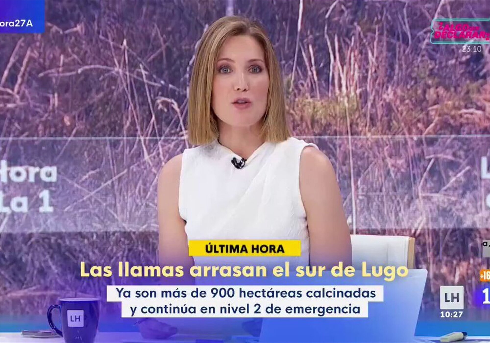 Silvia Intxaurrondo, al frente de 'La hora de La 1'