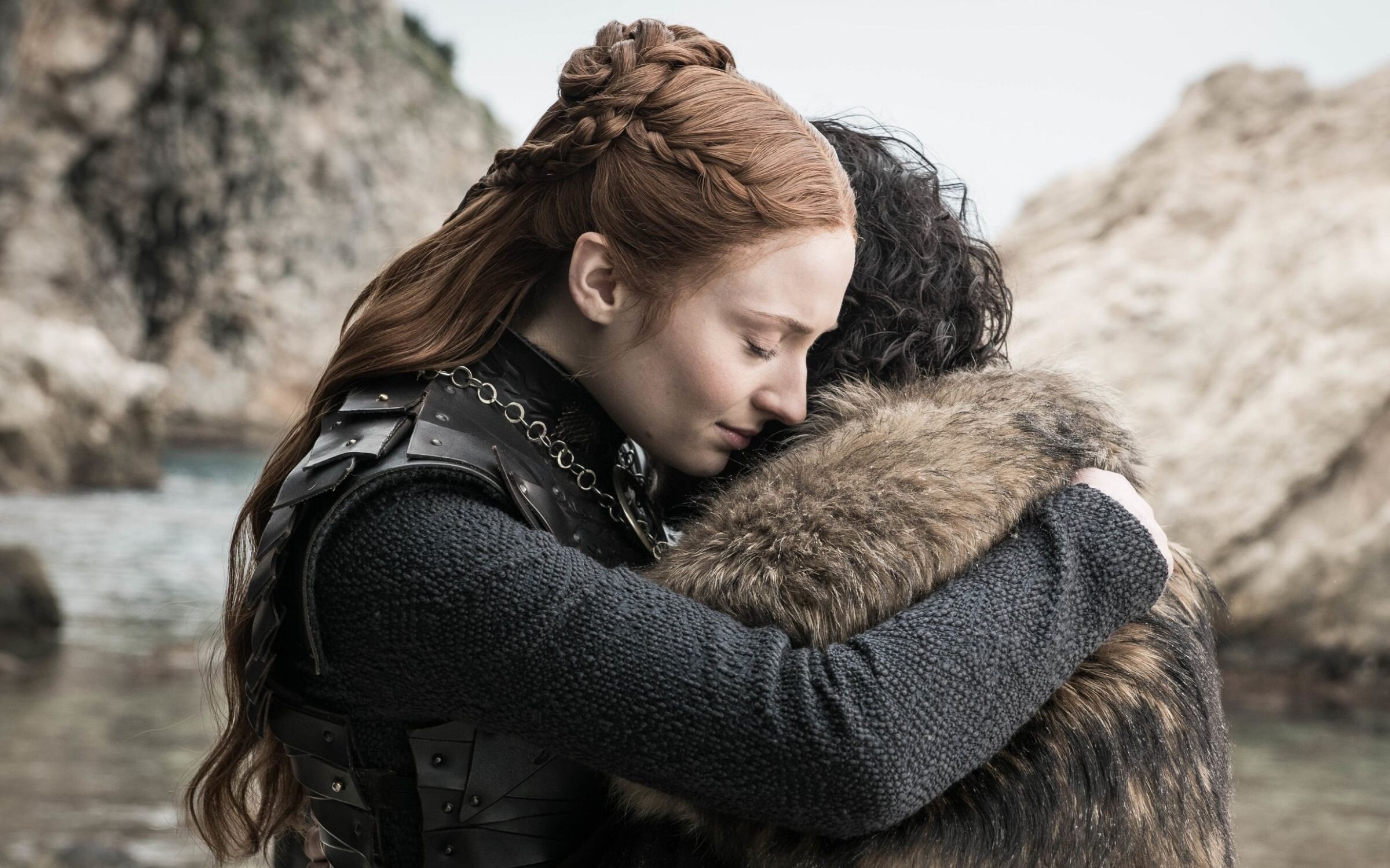 Sophie Turner interpretando a Sansa Stark en &#39;Juego de tronos