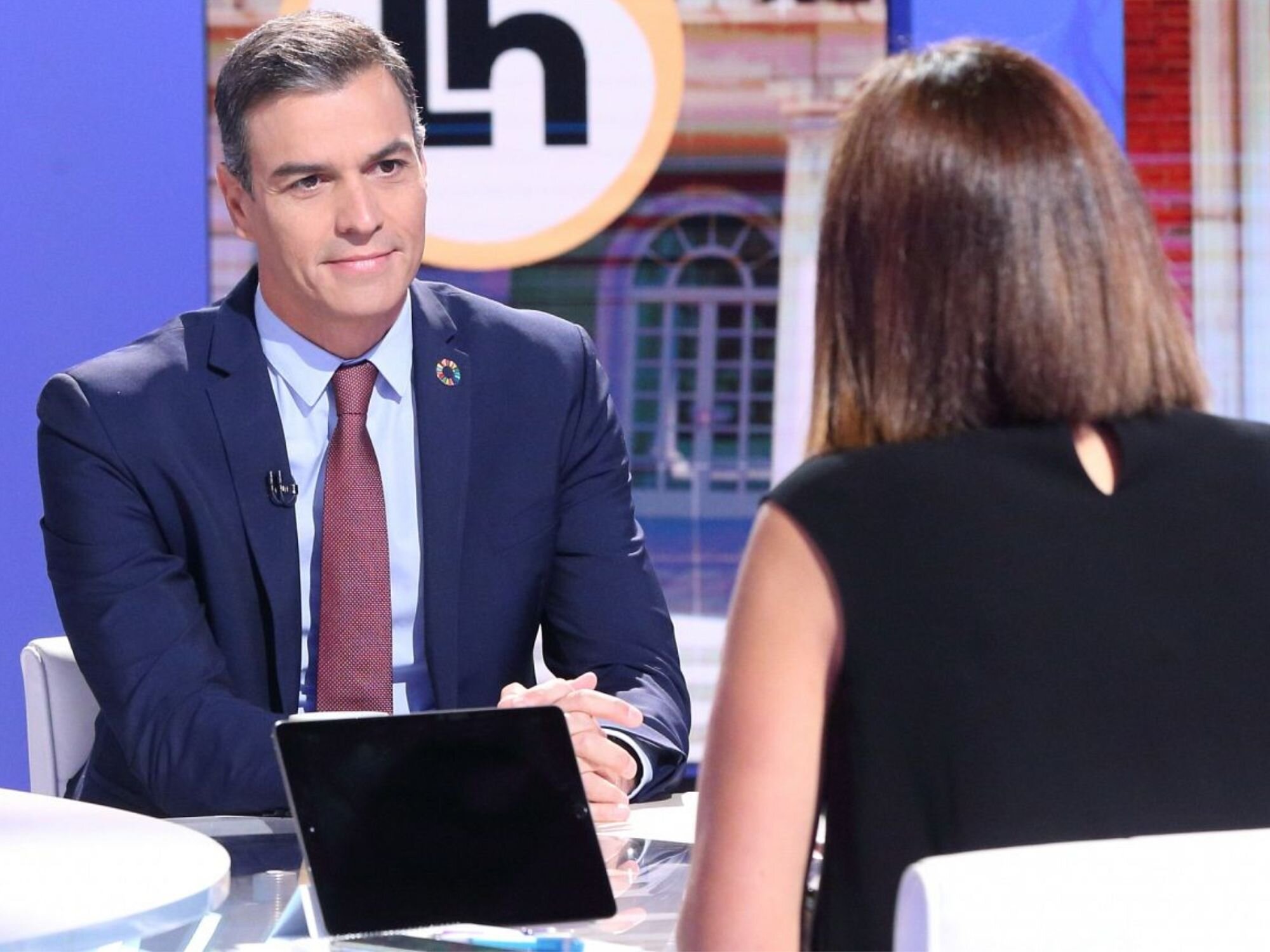 Pedro Sánchez durante su entrevista en &#39;La hora de la 1&#39;