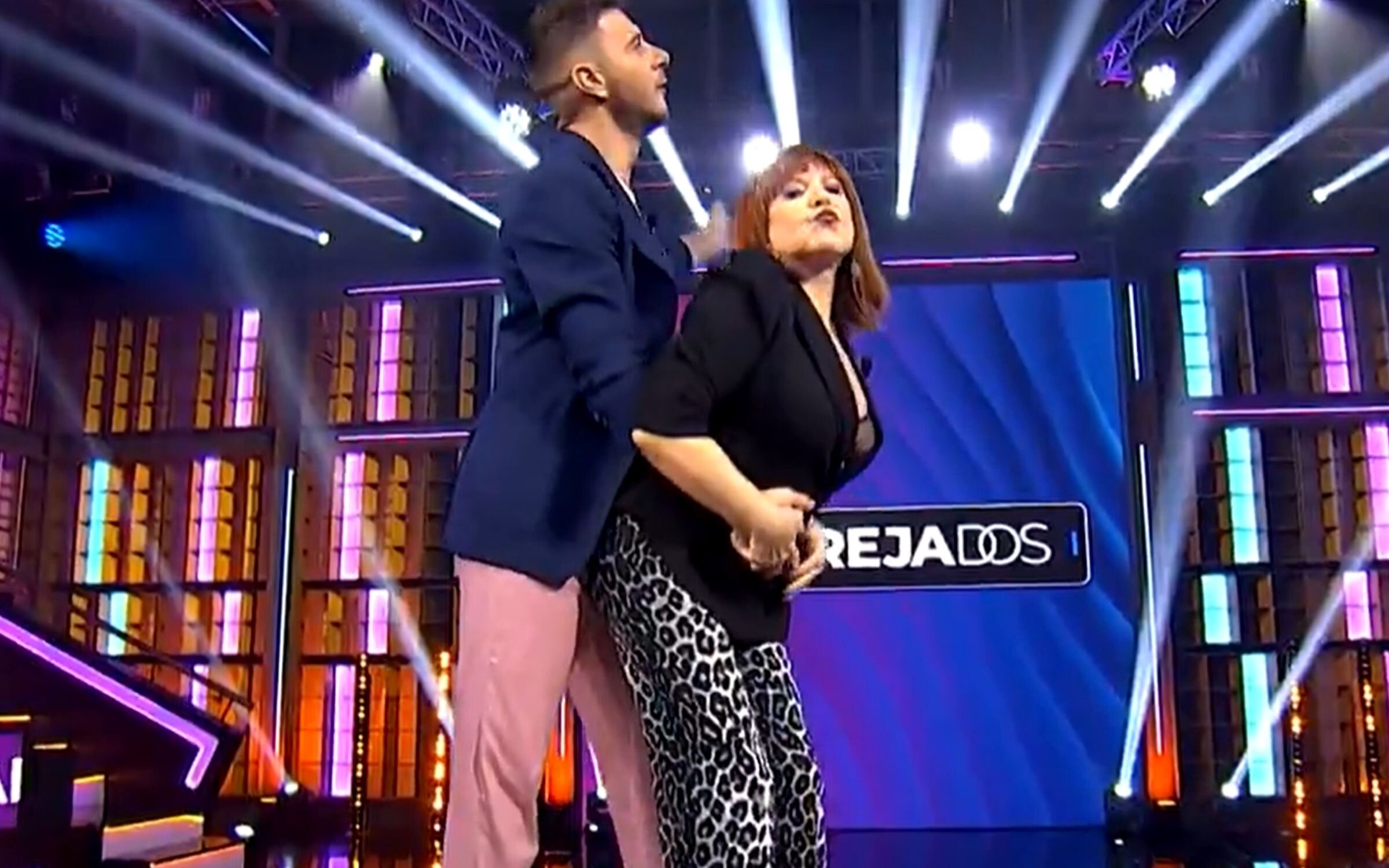 Loles León y Joaquín Sánchez en un episodio de la nueva entrega de &#39;Emparejados&#39;</p><p>