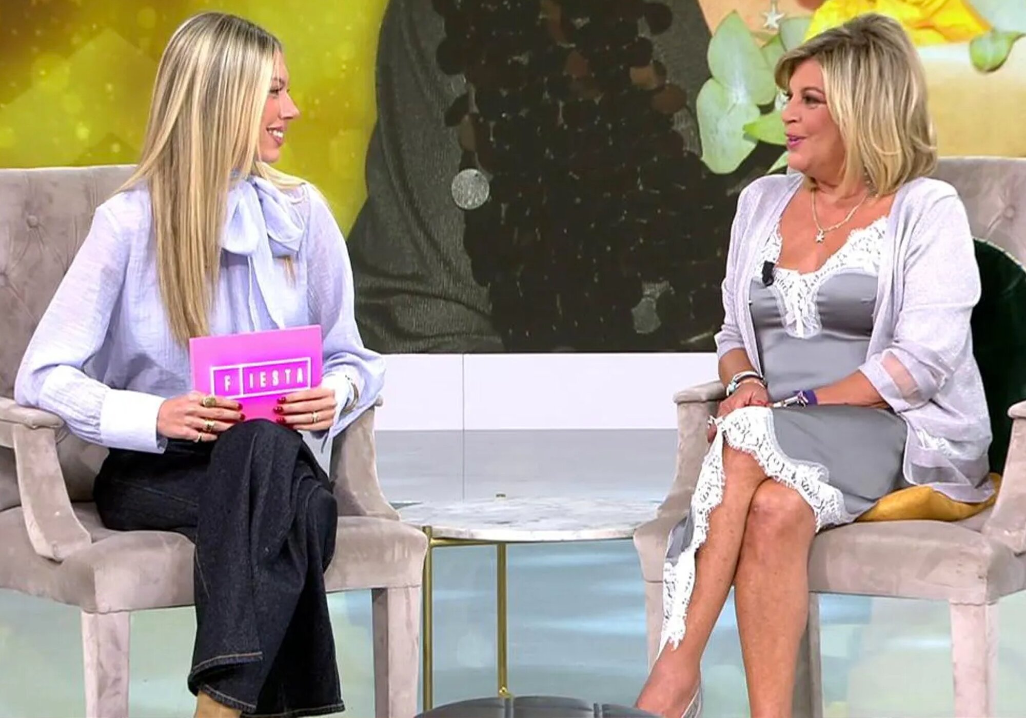 Alejandra Rubio entrevista a Terelu Campos en &#39;Fiesta&#39;