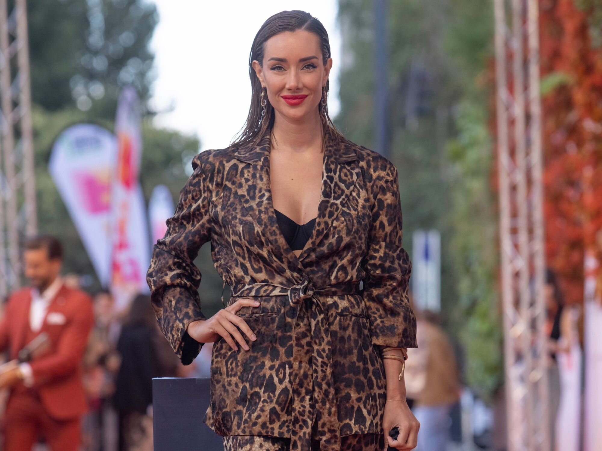 Adara Molinero posando en FesTVal antes de anunciar su fichaje por &#39;Supervivientes All Stars 2&#39;