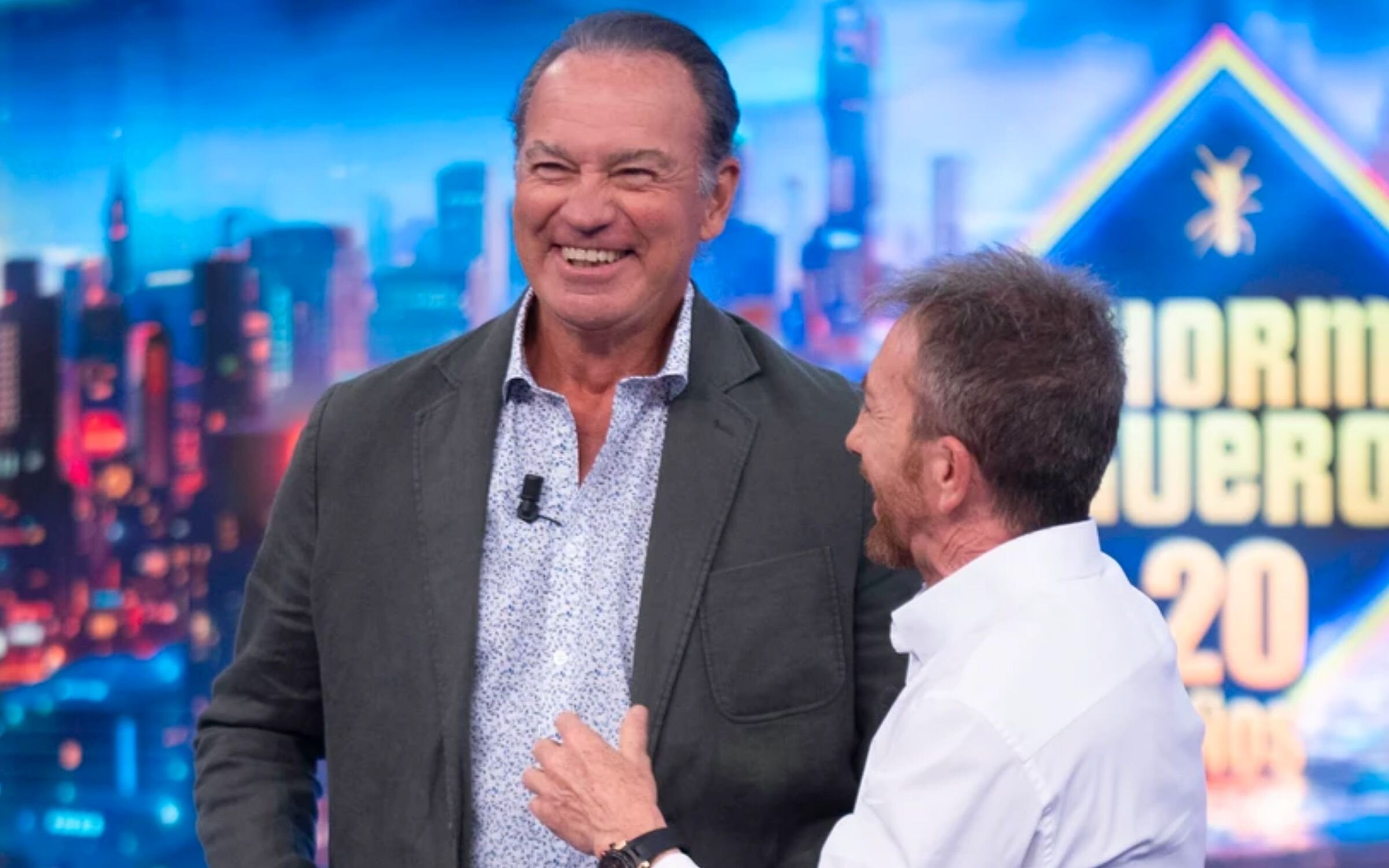 Bertín Osborne junto a Pablo Motos en el primer programa de la nueva temporada de 'El hormiguero'