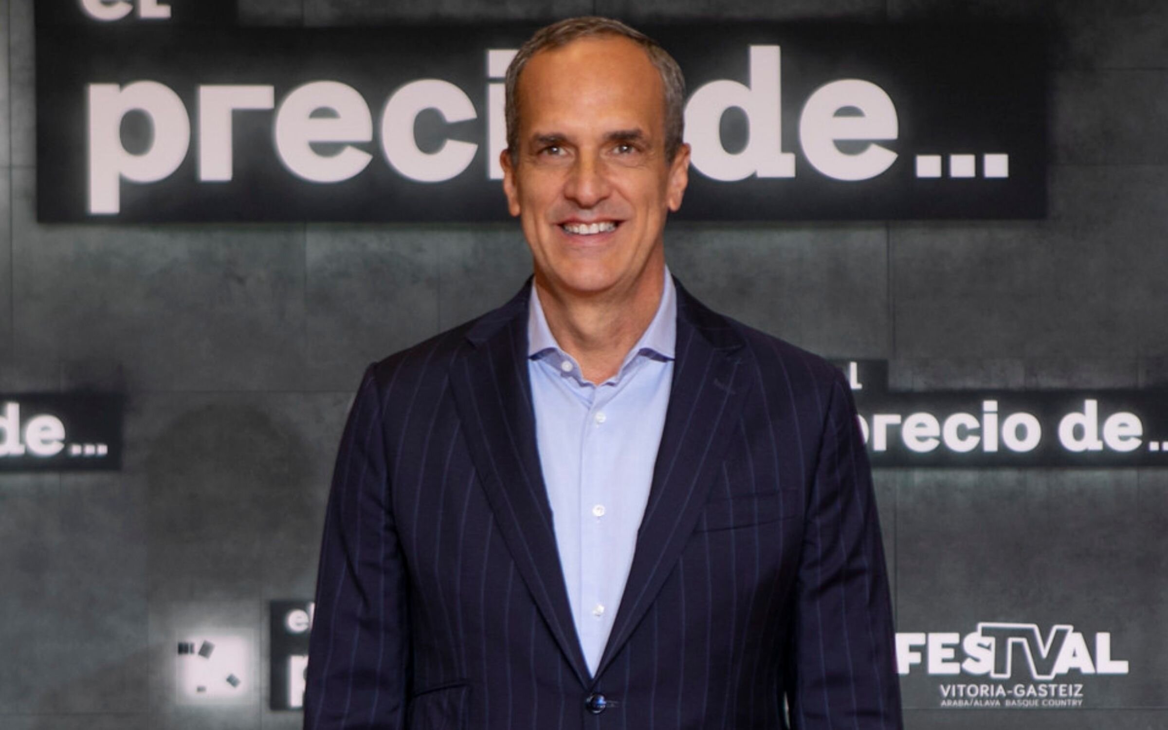 Santi Acosta en la presentación de &#39;El precio de...&#39; durante el FesTVal