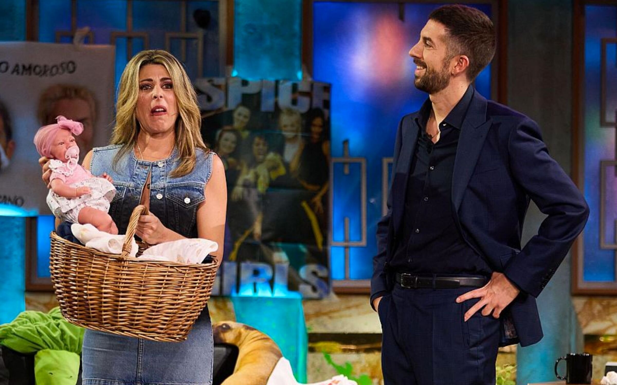 Valeria Ros y David Broncano durante un programa de &#39;La revuelta&#39;