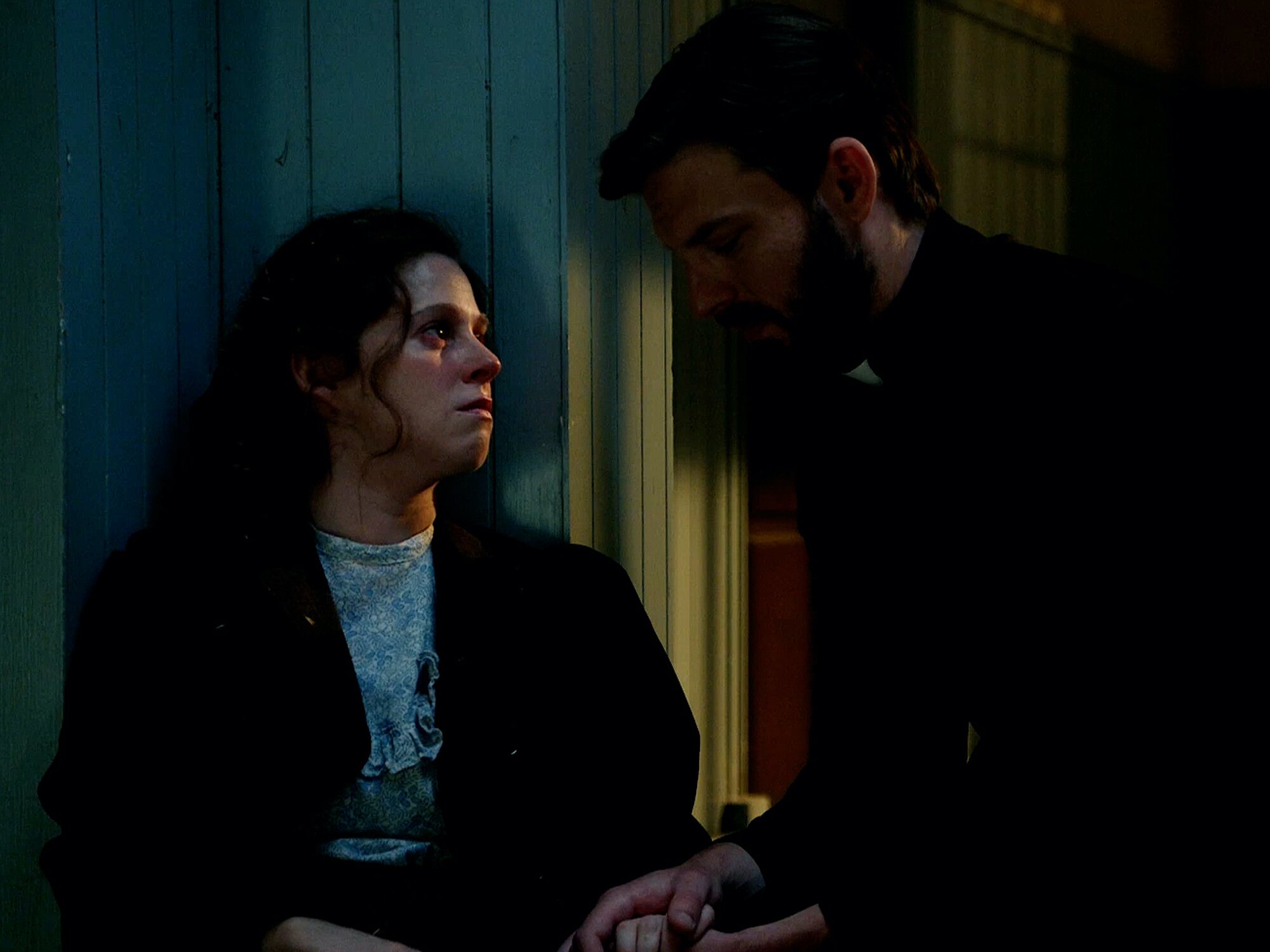 María Fernández y Samuel en &#39;La promesa&#39;