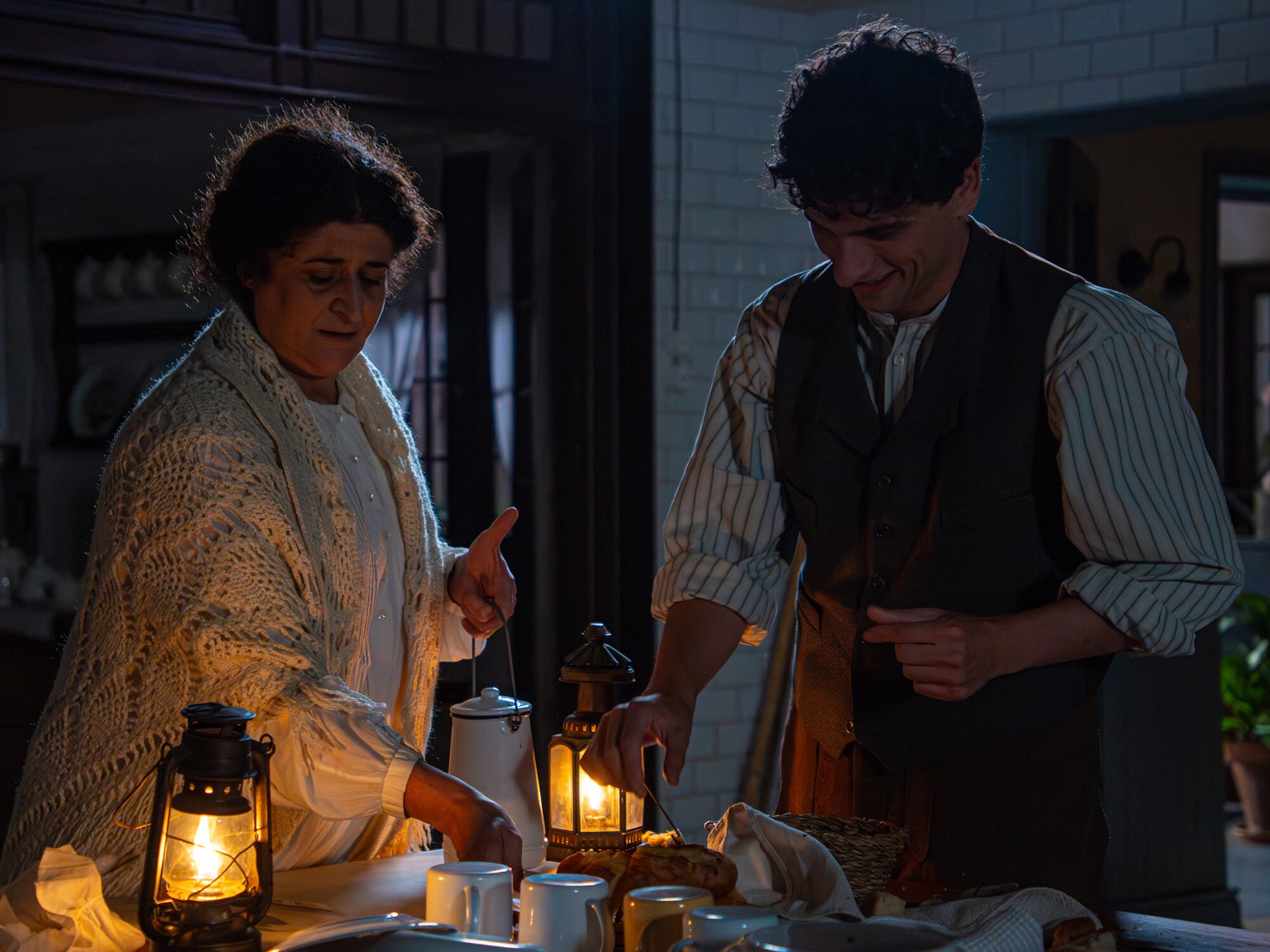 Candela y Toño en &#39;La promesa&#39;