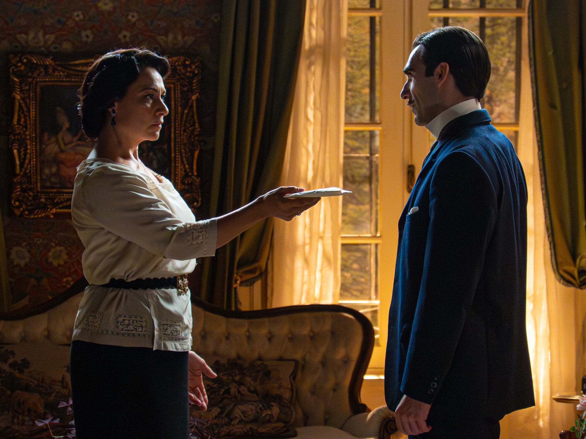 Leocadia y Lorenzo, en &#39;La promesa&#39;