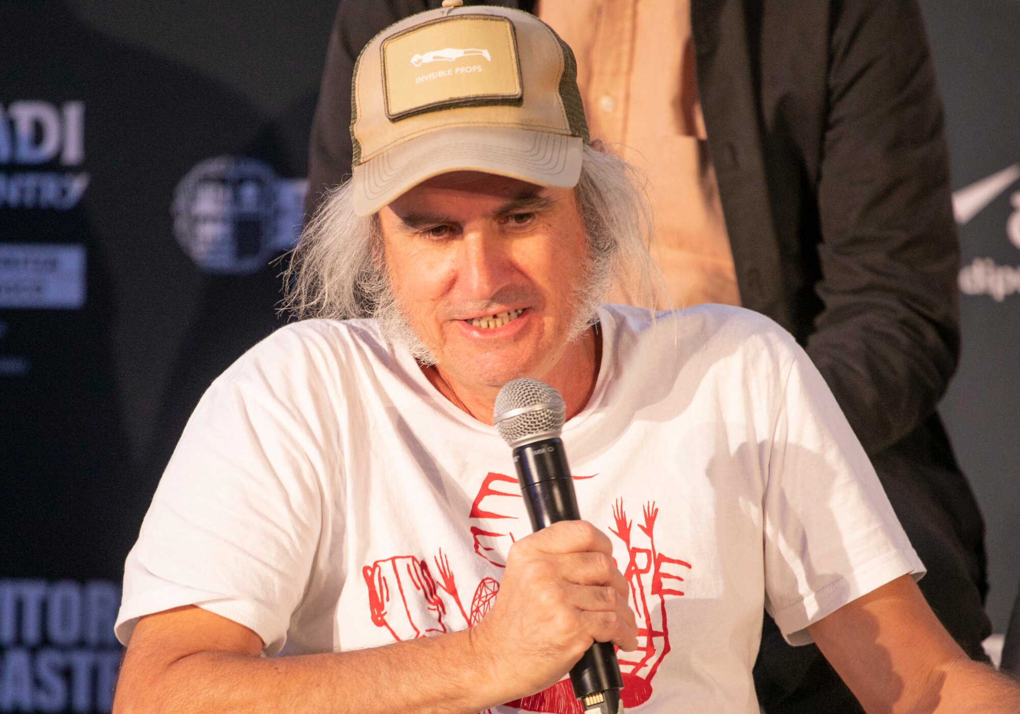 Juan Maidagán en la presentación de la segunda temporada de &#39;Poquita fe&#39; en el FesTVal