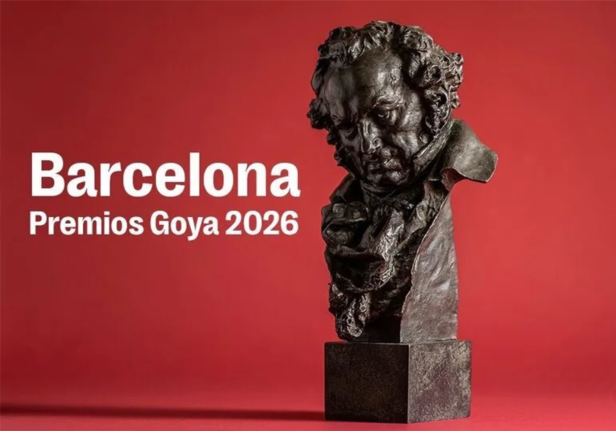 Imagen de la elección de Barcelona como ciudad anfitriona de los Goya 2026