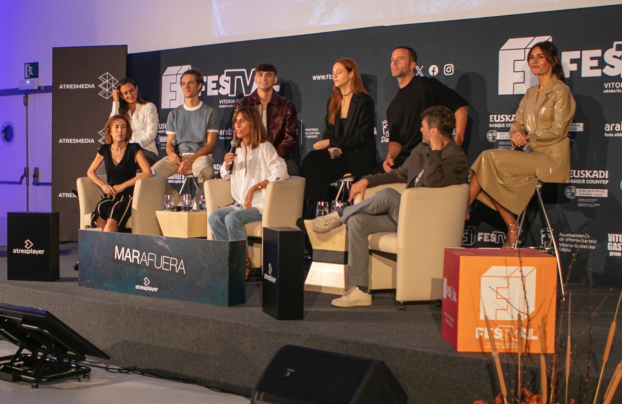 Presentación de 'Mar afuera' en el FesTVal de Vitoria-Gasteiz