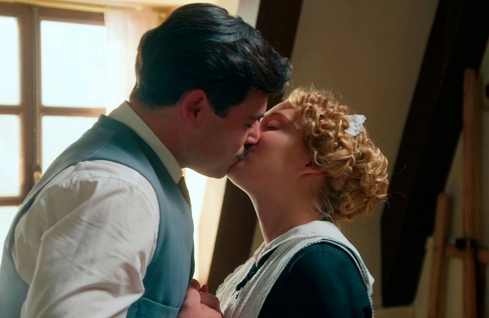 Manuel y Jana en un episodio de &#39;La promesa&#39;