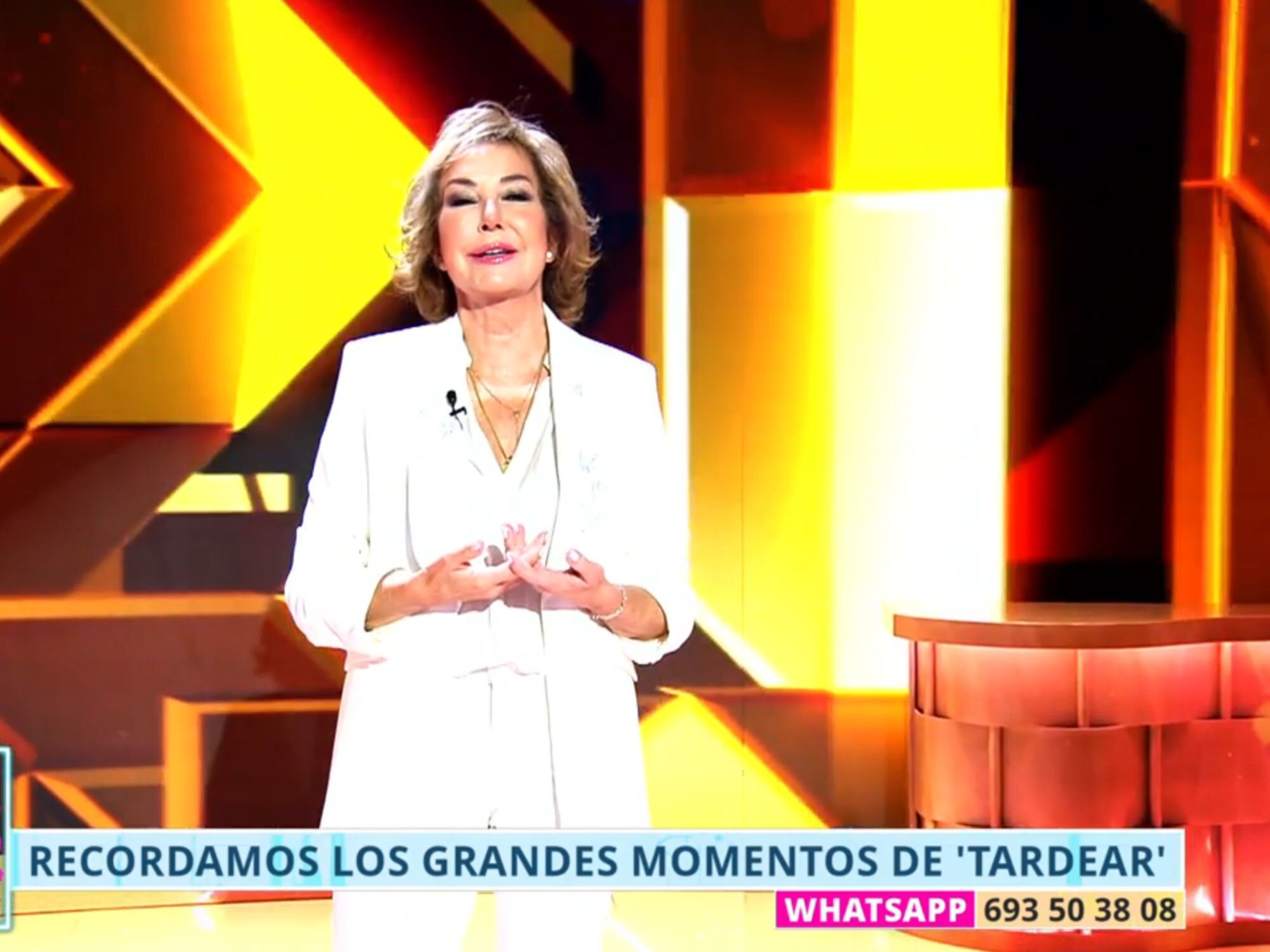 Ana Rosa Quintana en el primer programa de &#39;Tardear&#39;