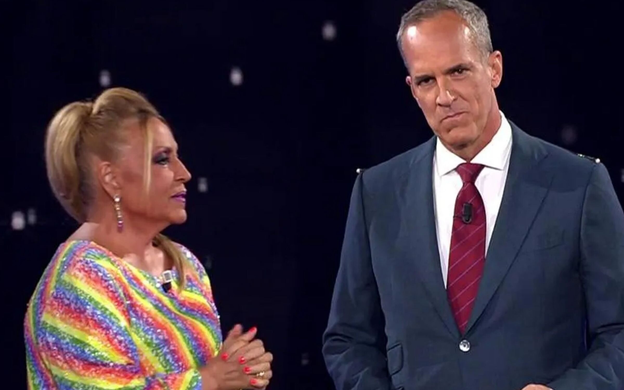 Lydia Lozano y Santi Acosta en el primer programa de la nueva temporada de &#39;¡De viernes!&#39;